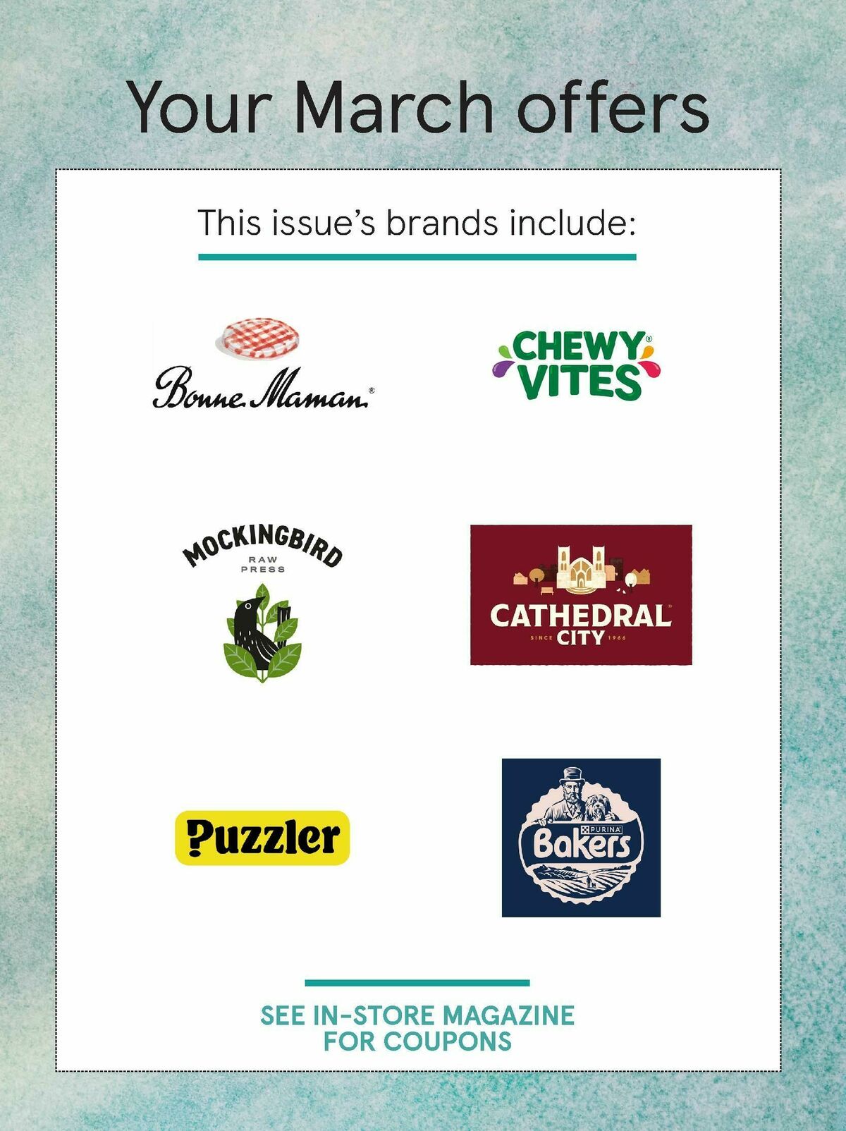 TESCO Magazine March Offers from 1 March