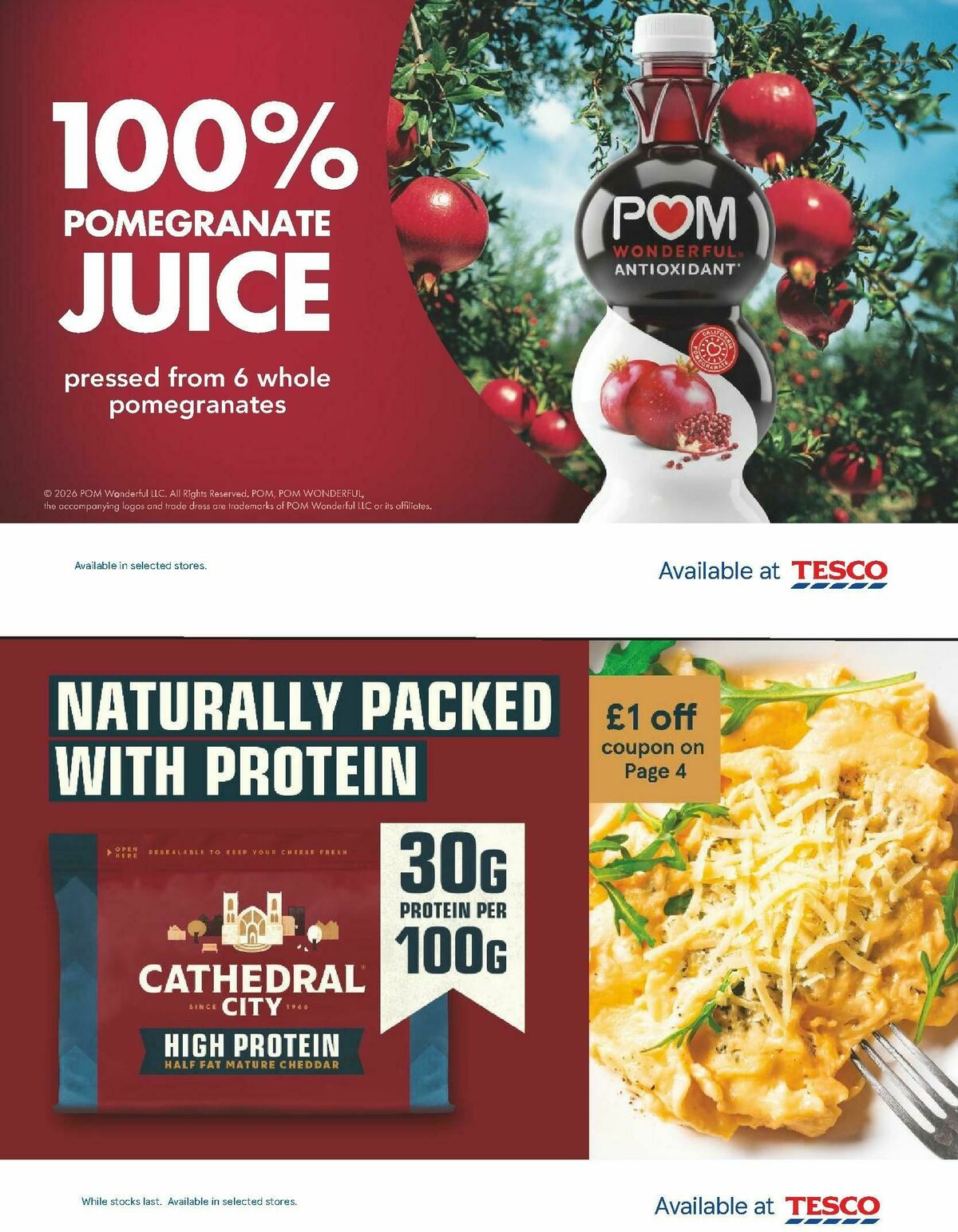 TESCO Magazine March Offers from 1 March