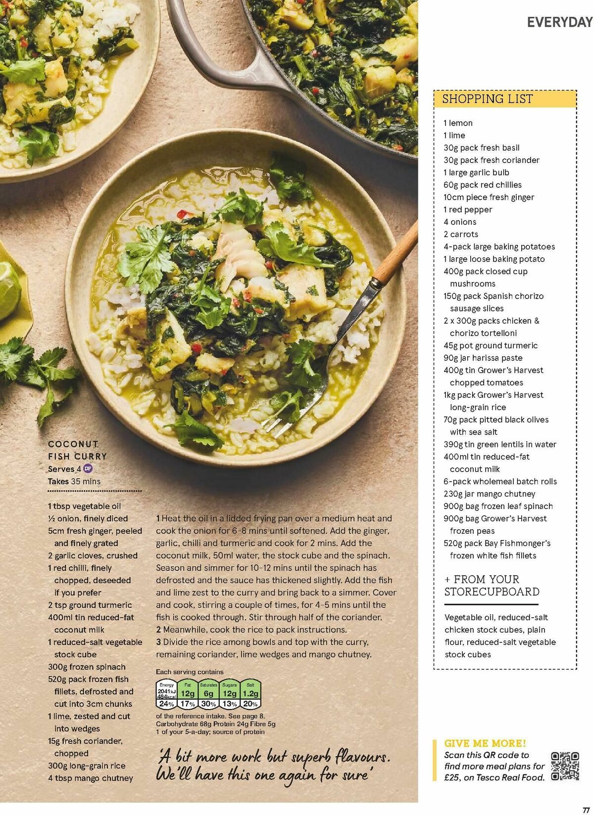 TESCO Magazine March Offers from 1 March