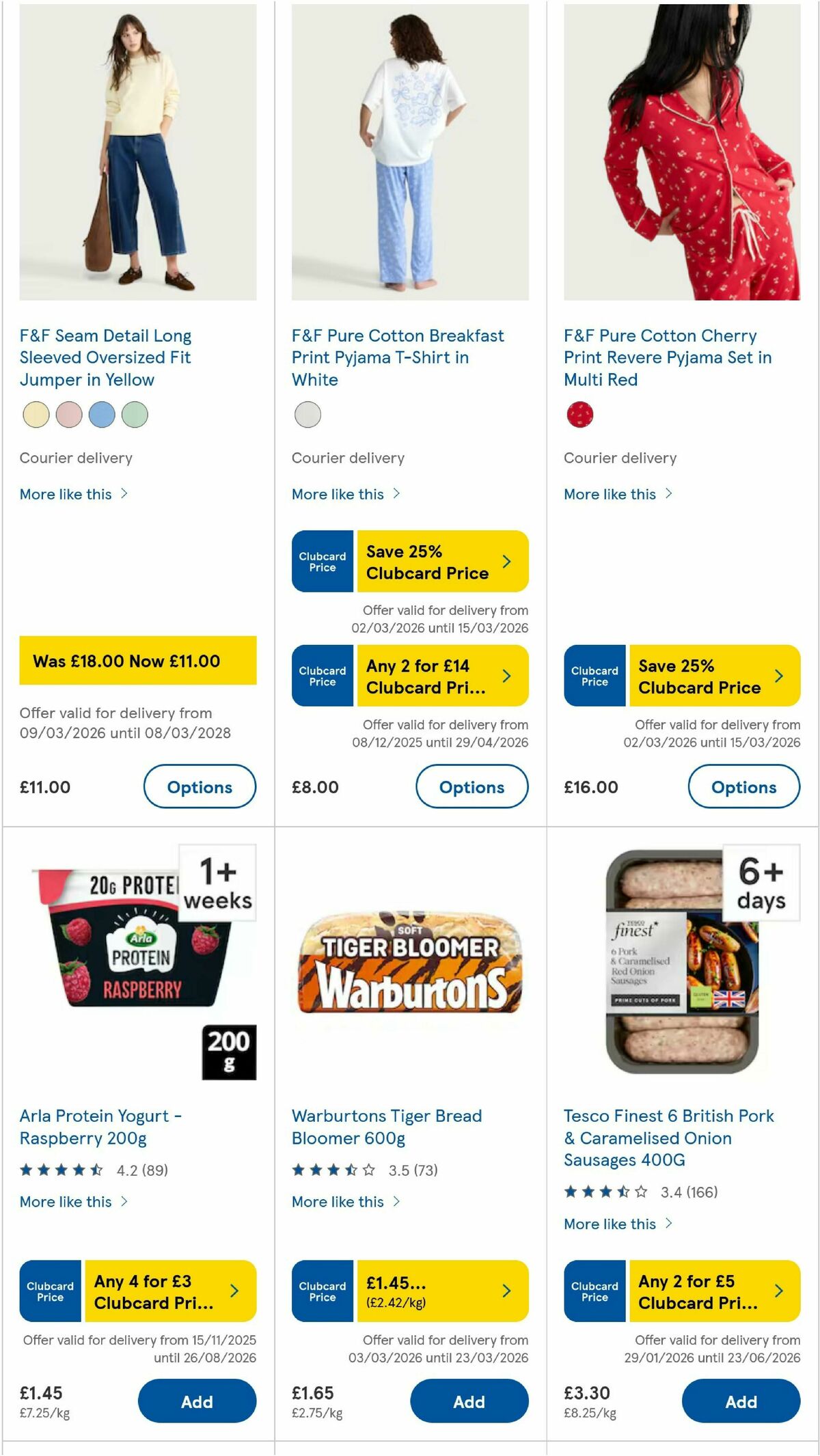 TESCO Offers from 12 March