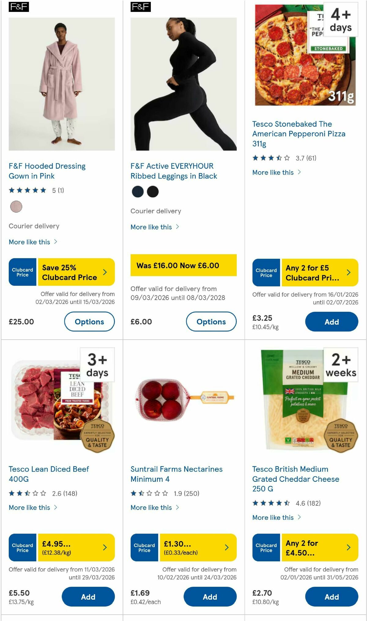 TESCO Offers from 12 March
