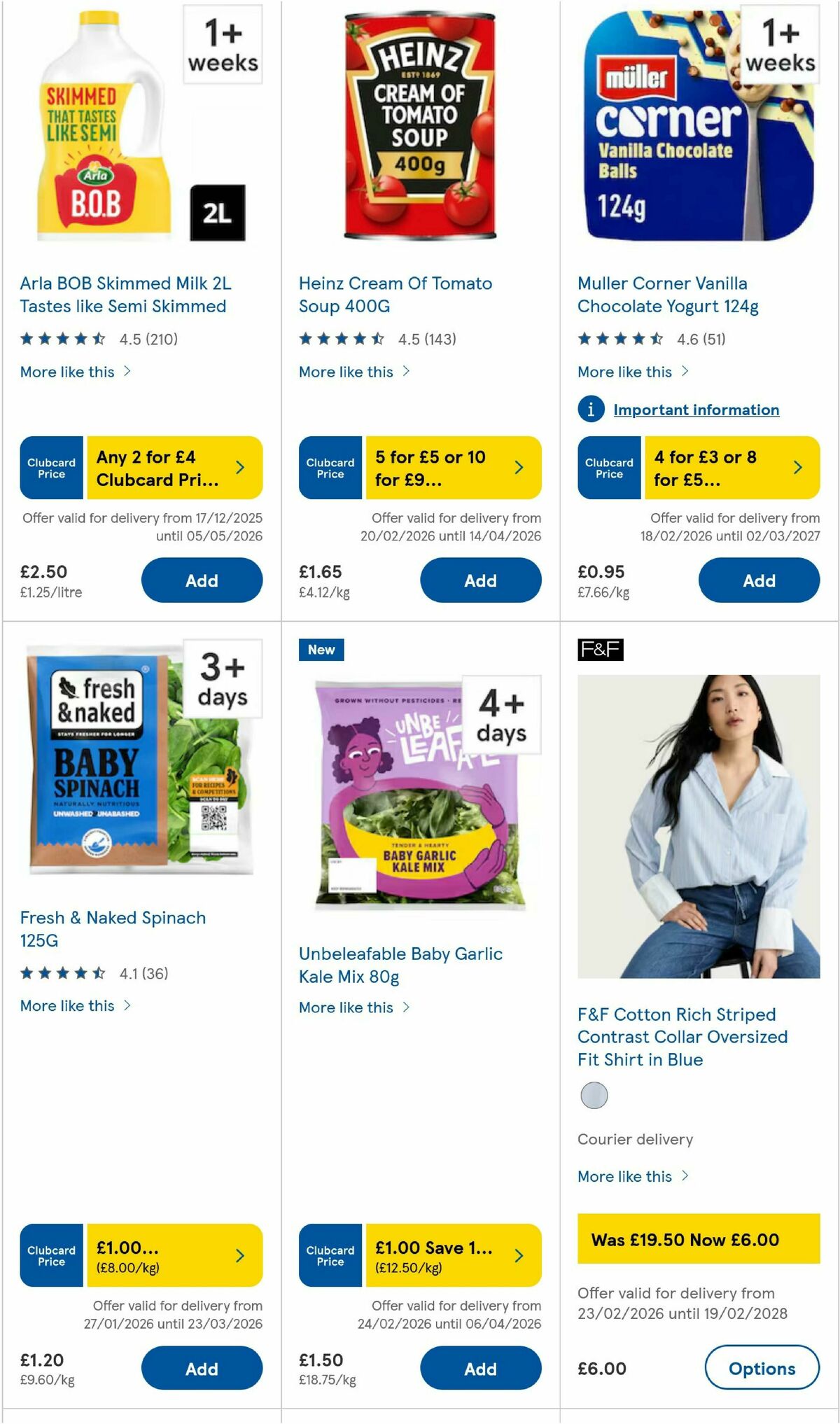 TESCO Offers from 12 March