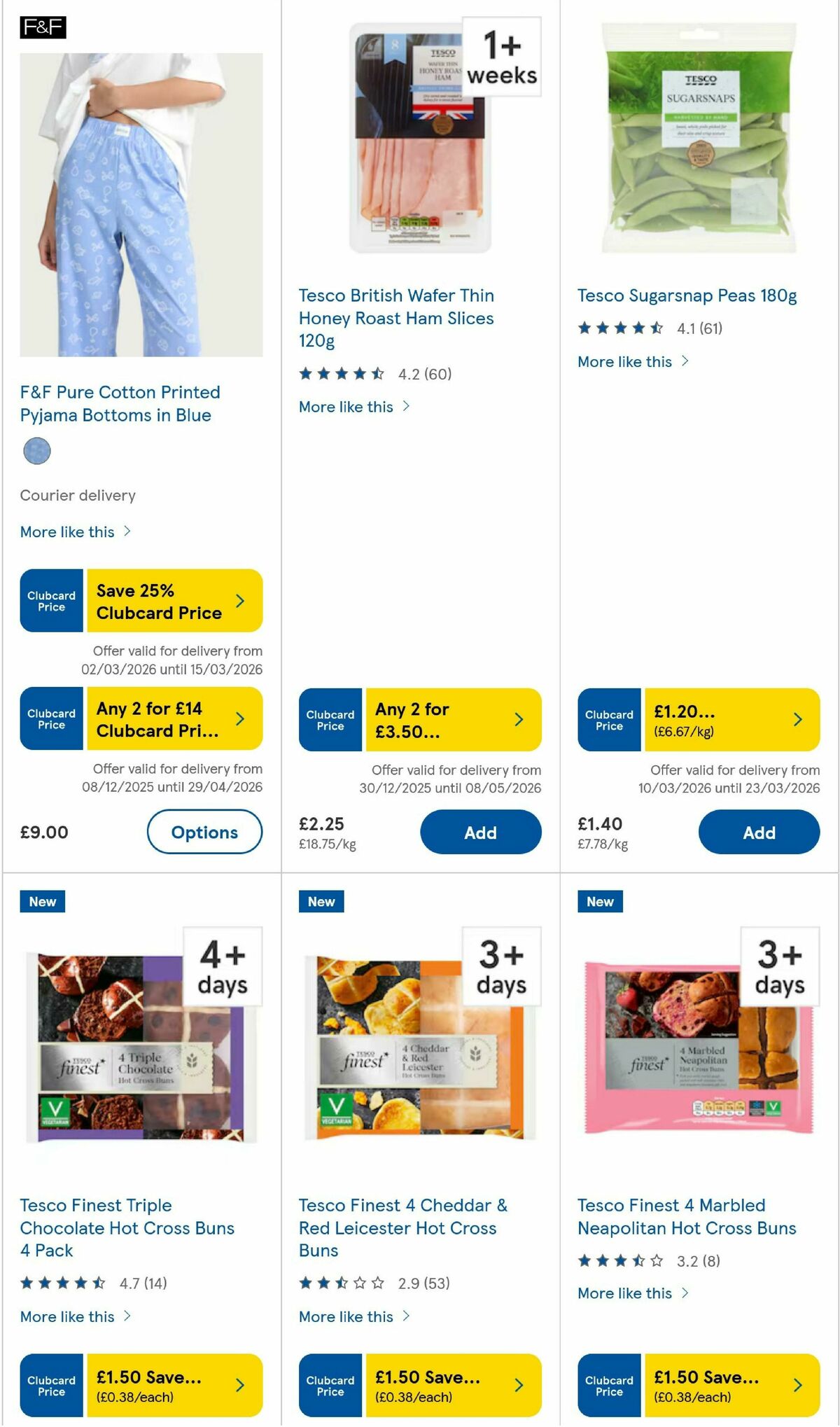 TESCO Offers from 12 March