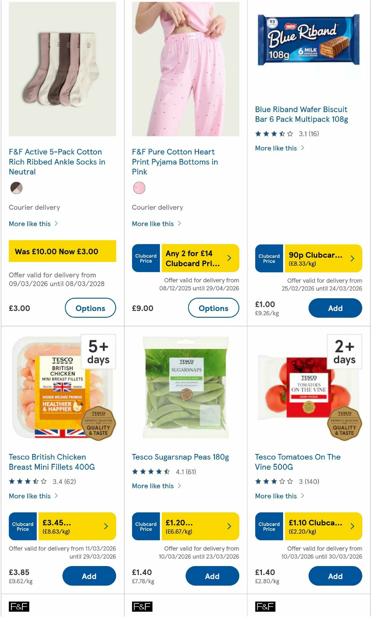 TESCO Offers from 19 March