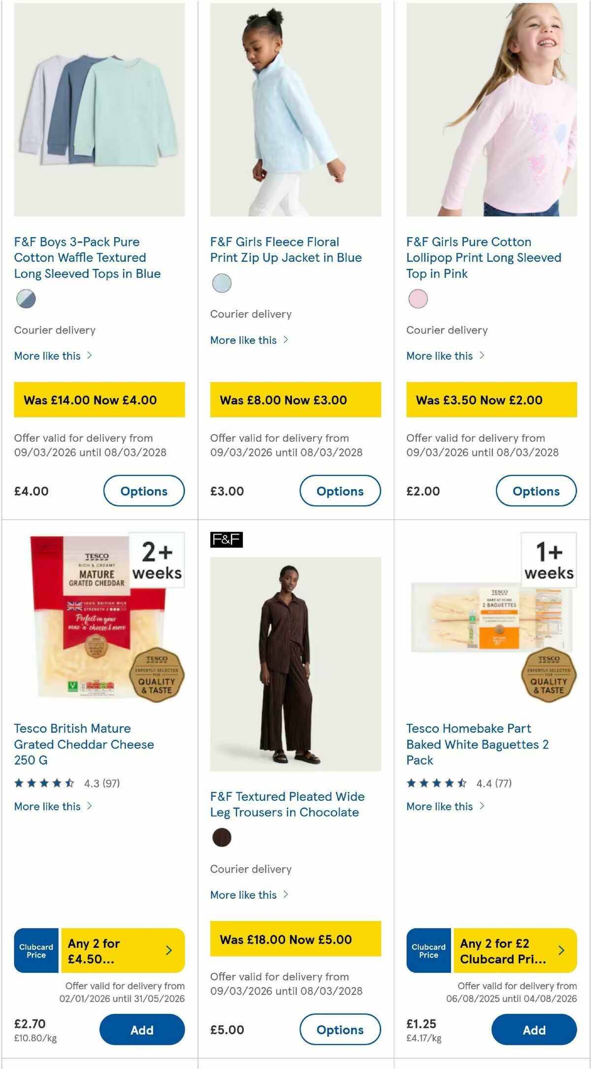 TESCO Offers from 19 March