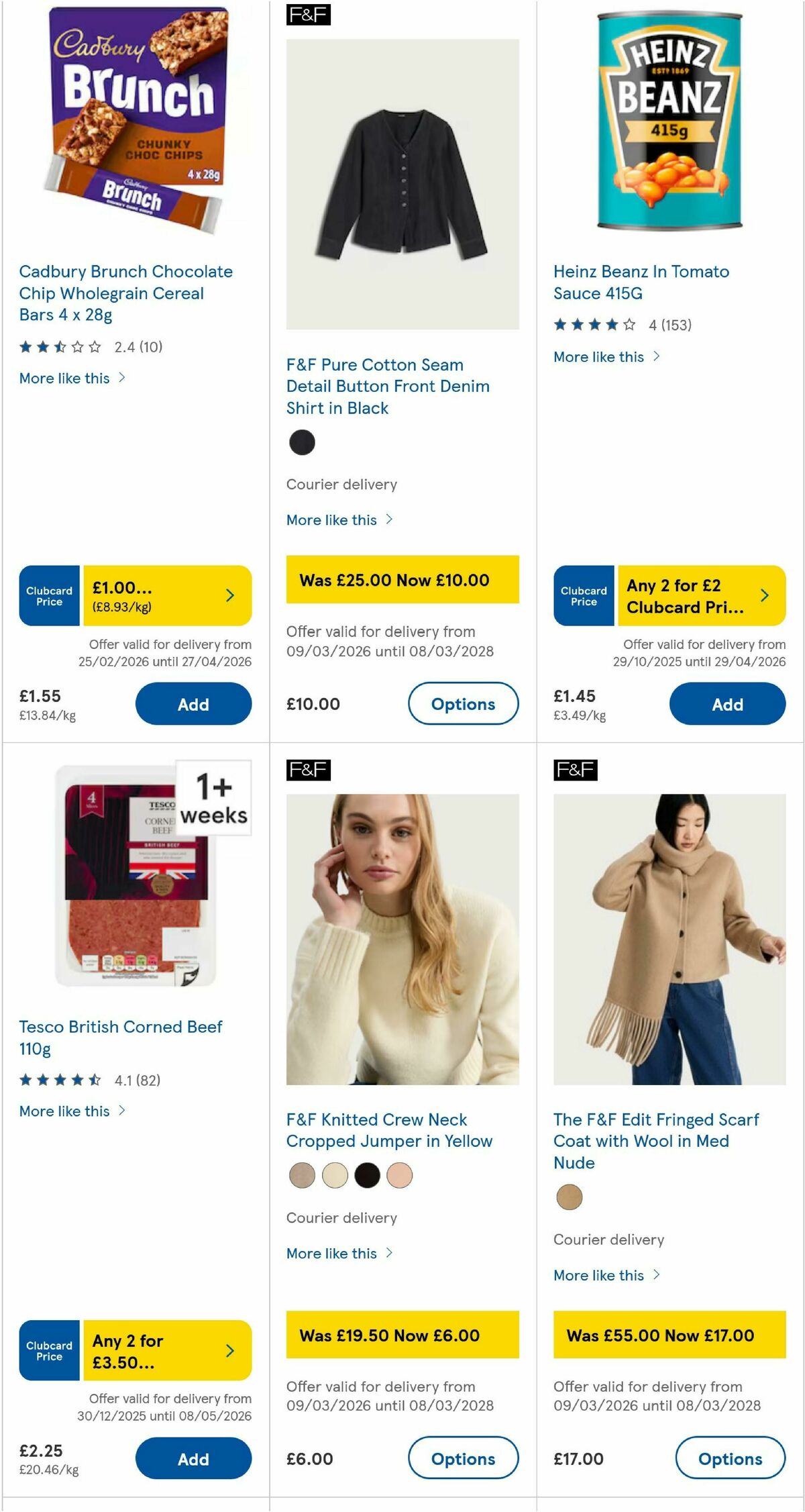 TESCO Offers from 19 March