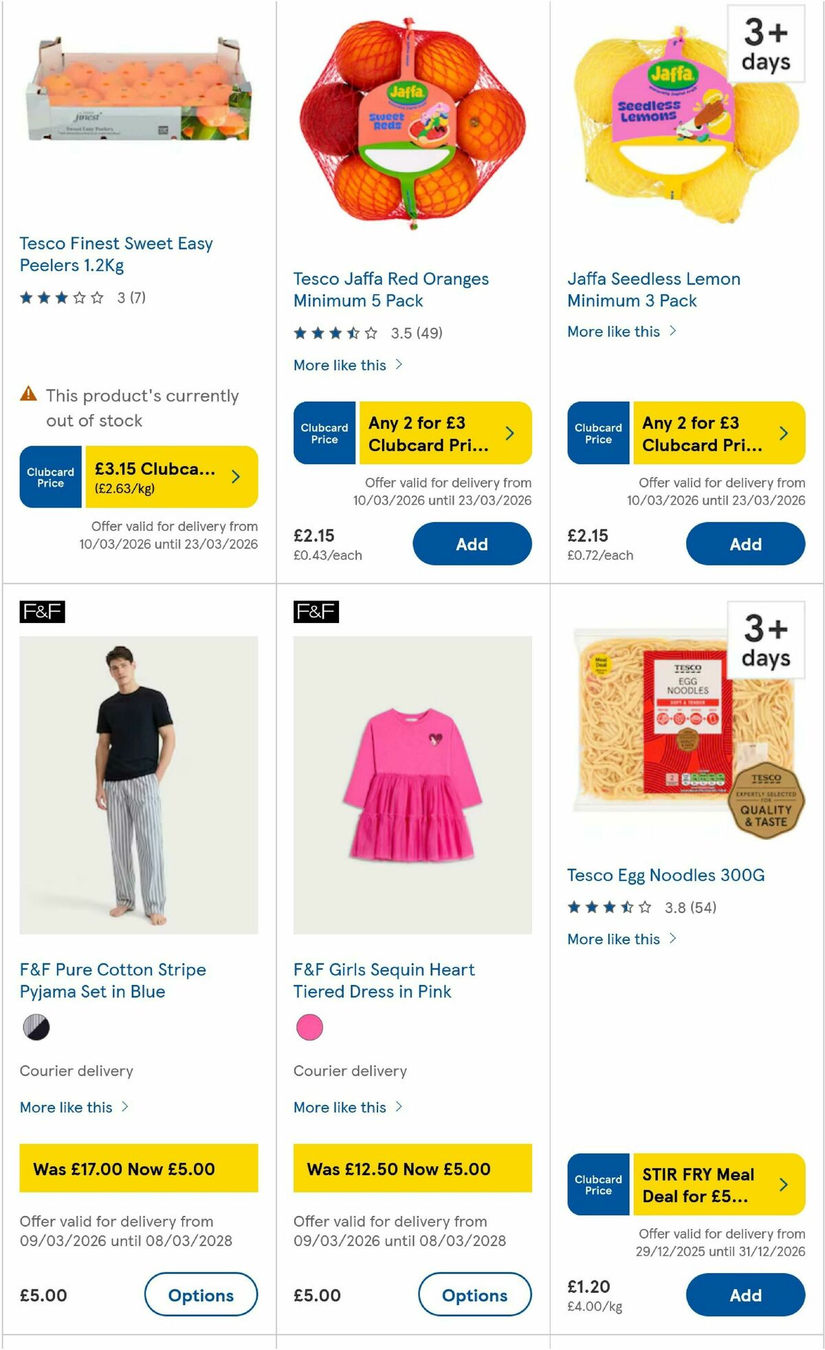 TESCO Offers from 19 March