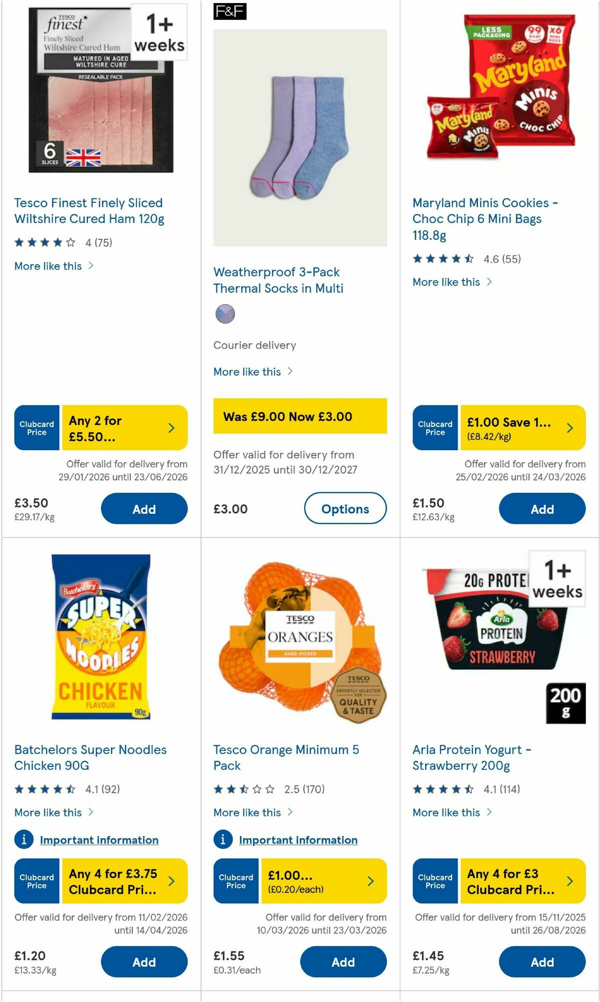 TESCO Offers from 19 March