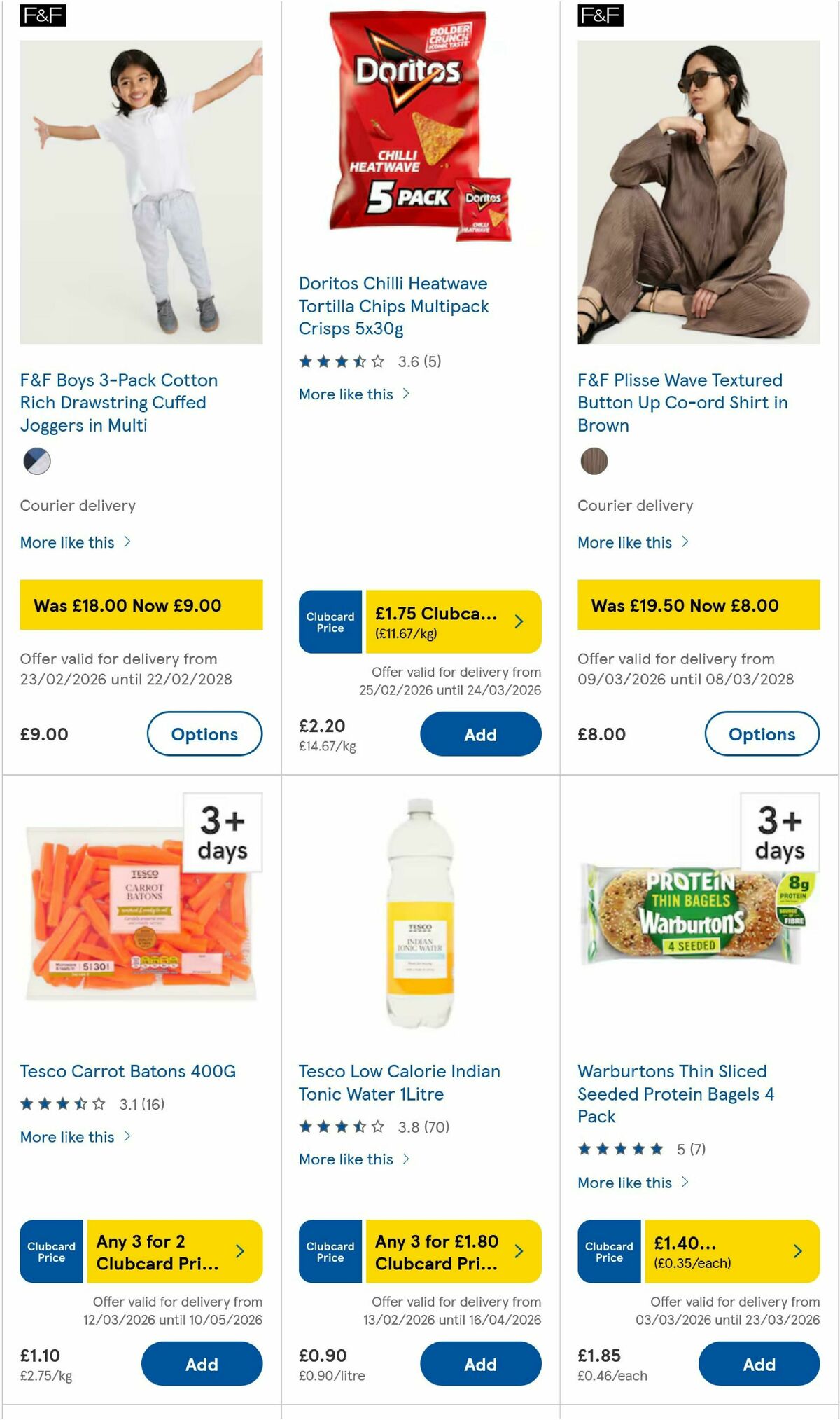 TESCO Offers from 19 March