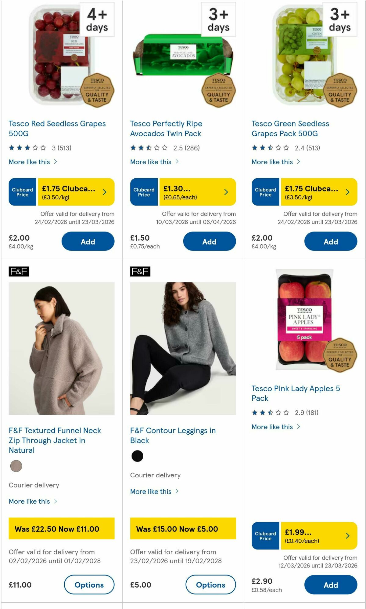 TESCO Offers from 19 March