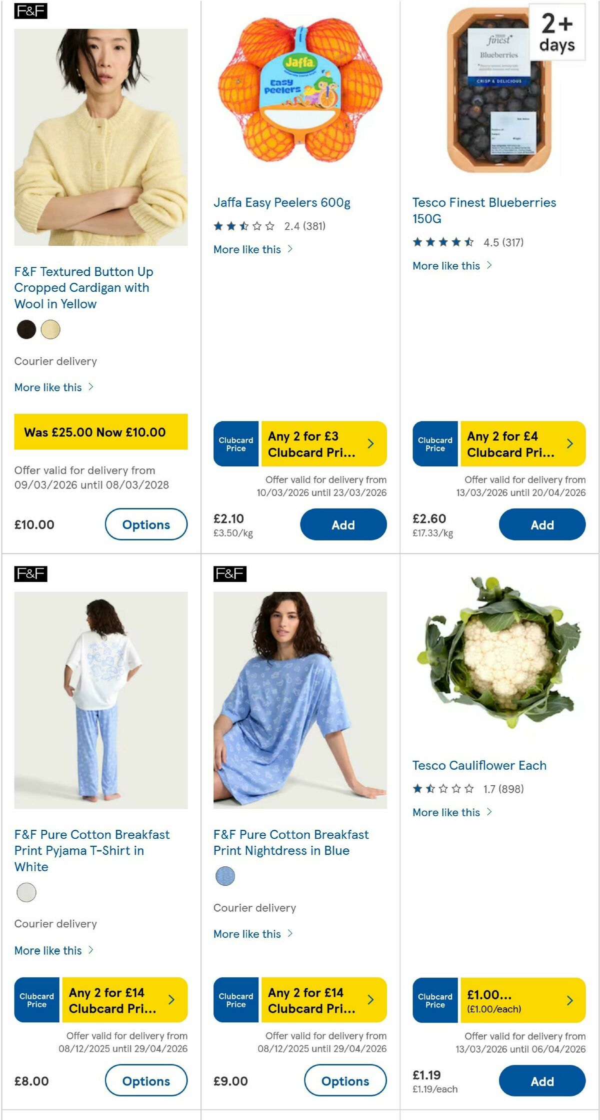 TESCO Offers from 19 March