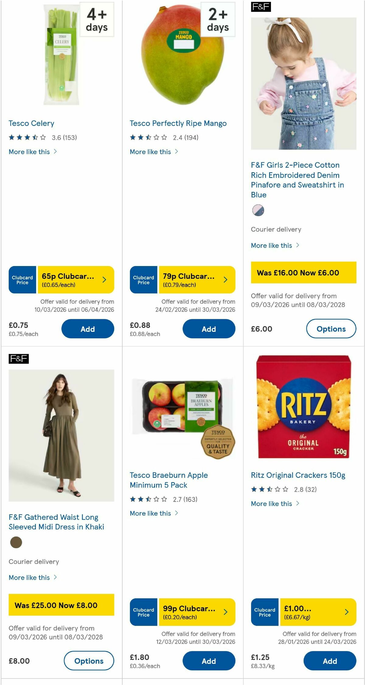 TESCO Offers from 19 March