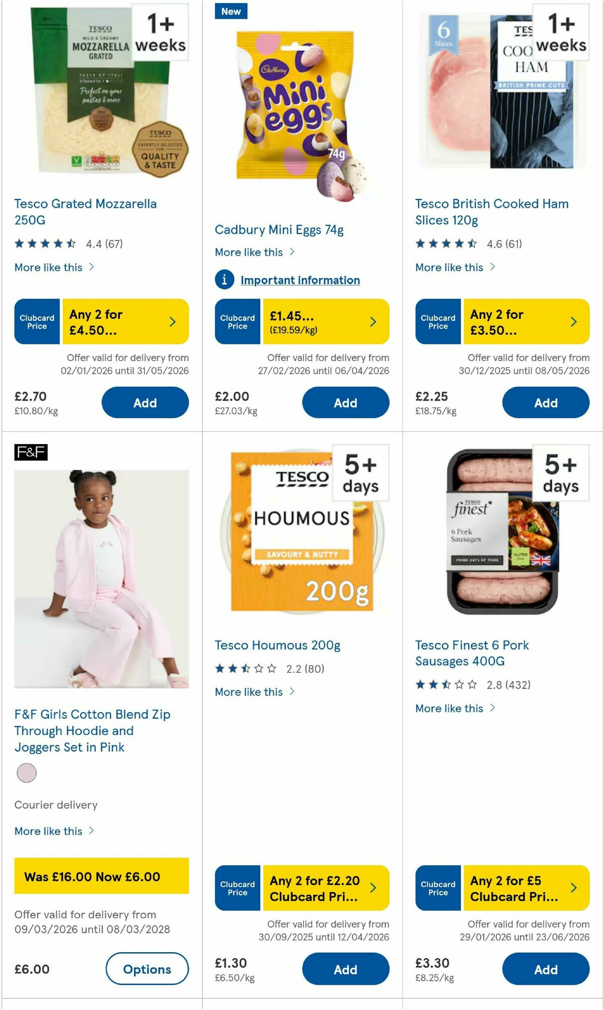 TESCO Offers from 19 March