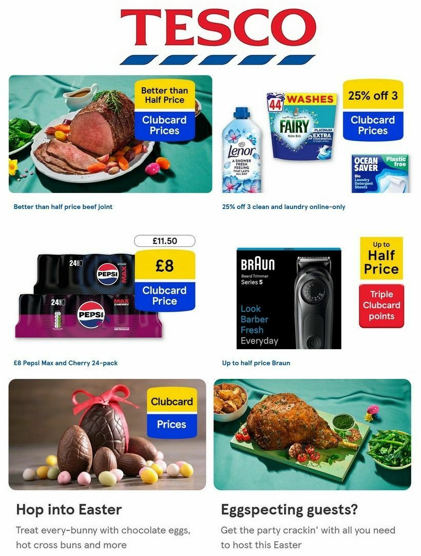 TESCO Offers from 26 March