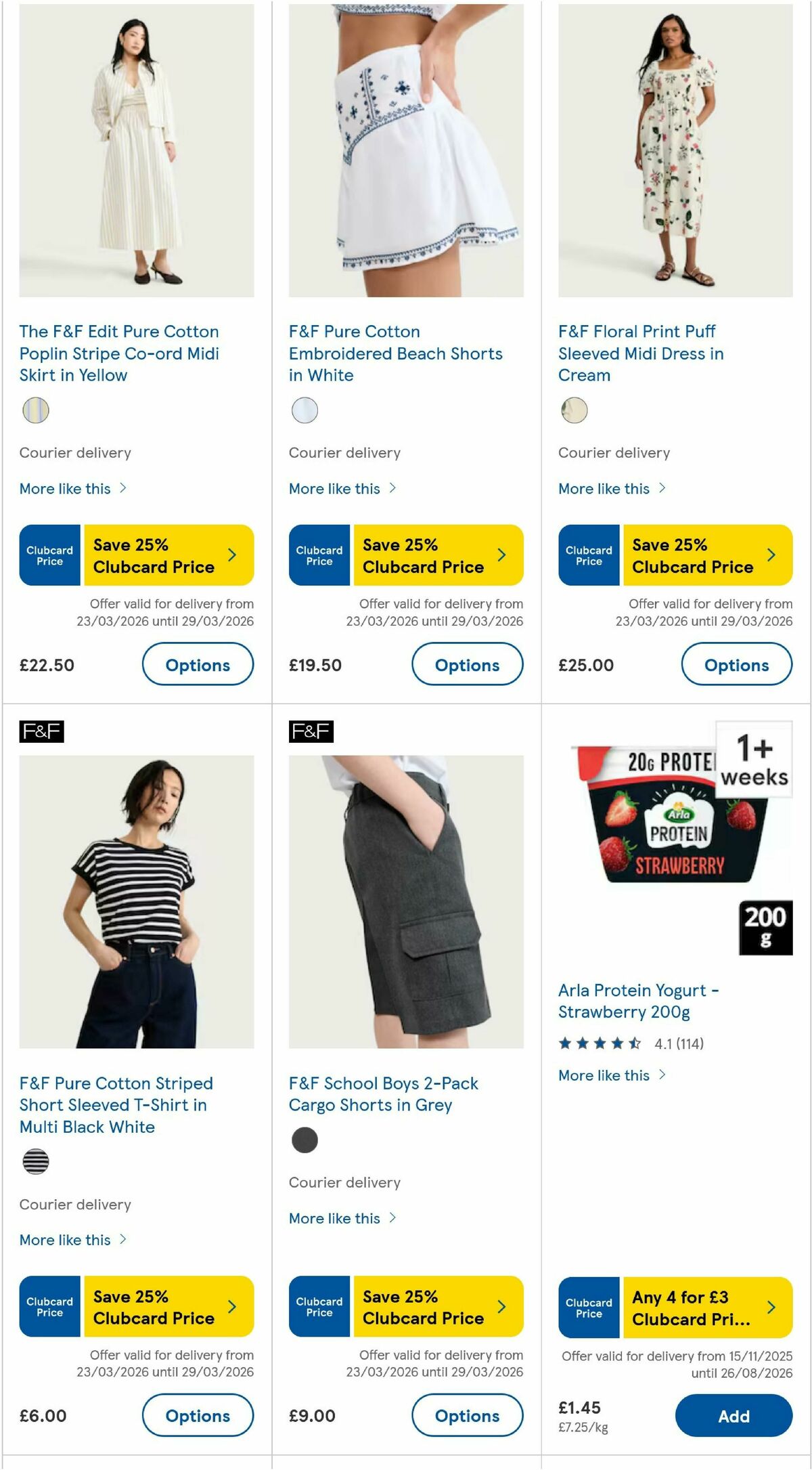 TESCO Offers from 26 March