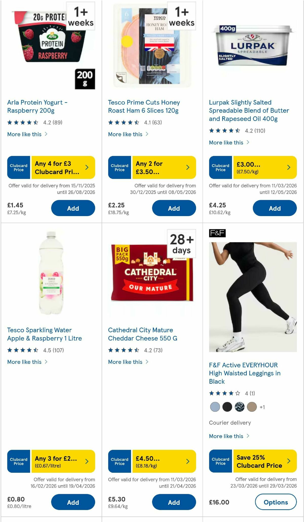 TESCO Offers from 26 March
