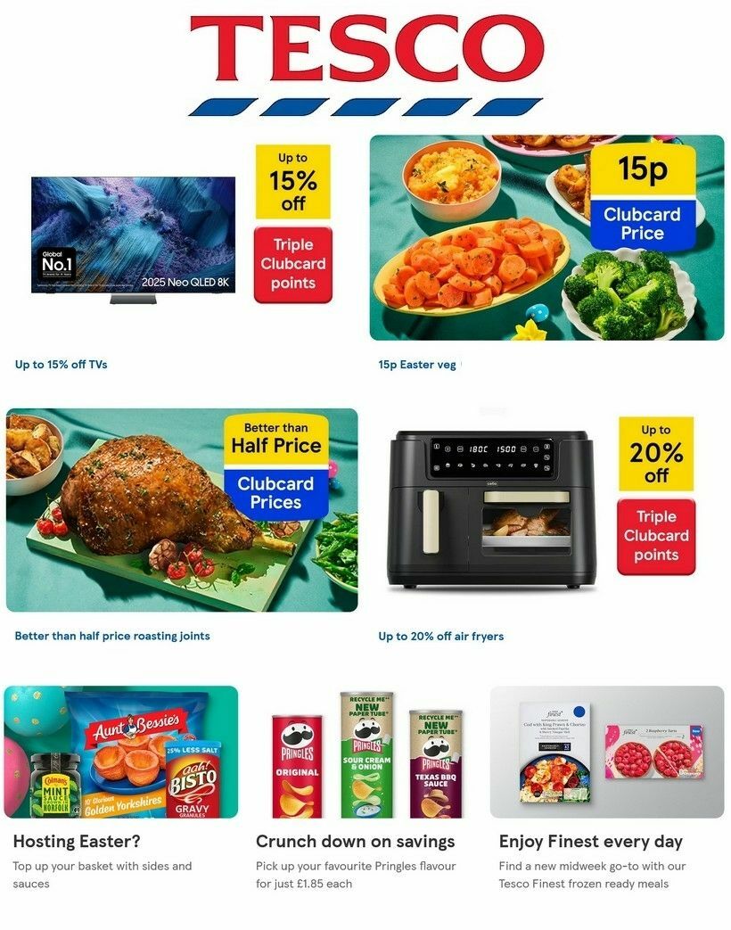 TESCO Offers from 2 April