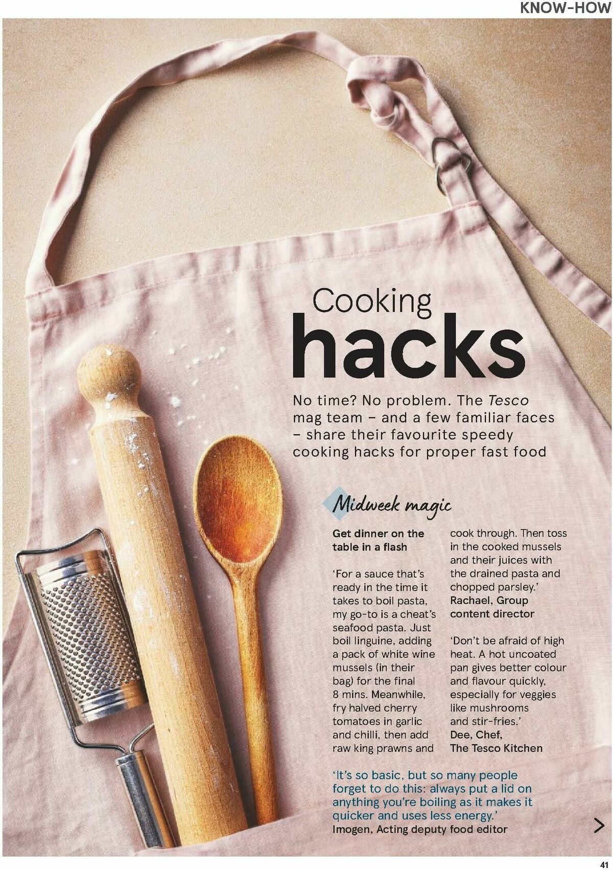 TESCO Magazine April Offers from 1 April