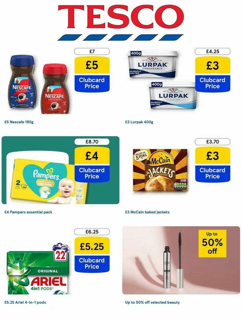 TESCO Offers from 16 April