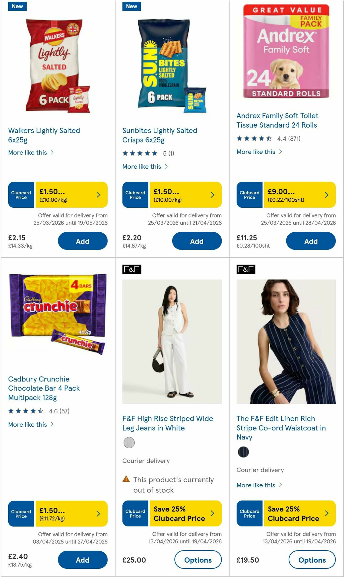 TESCO Offers from 16 April