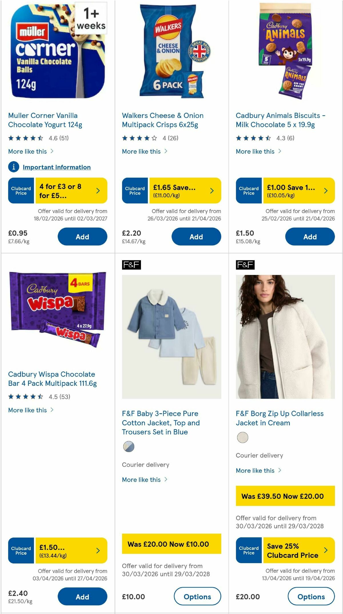 TESCO Offers from 16 April
