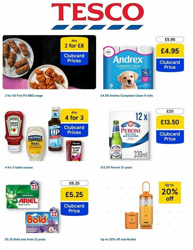 TESCO Offers from 23 April