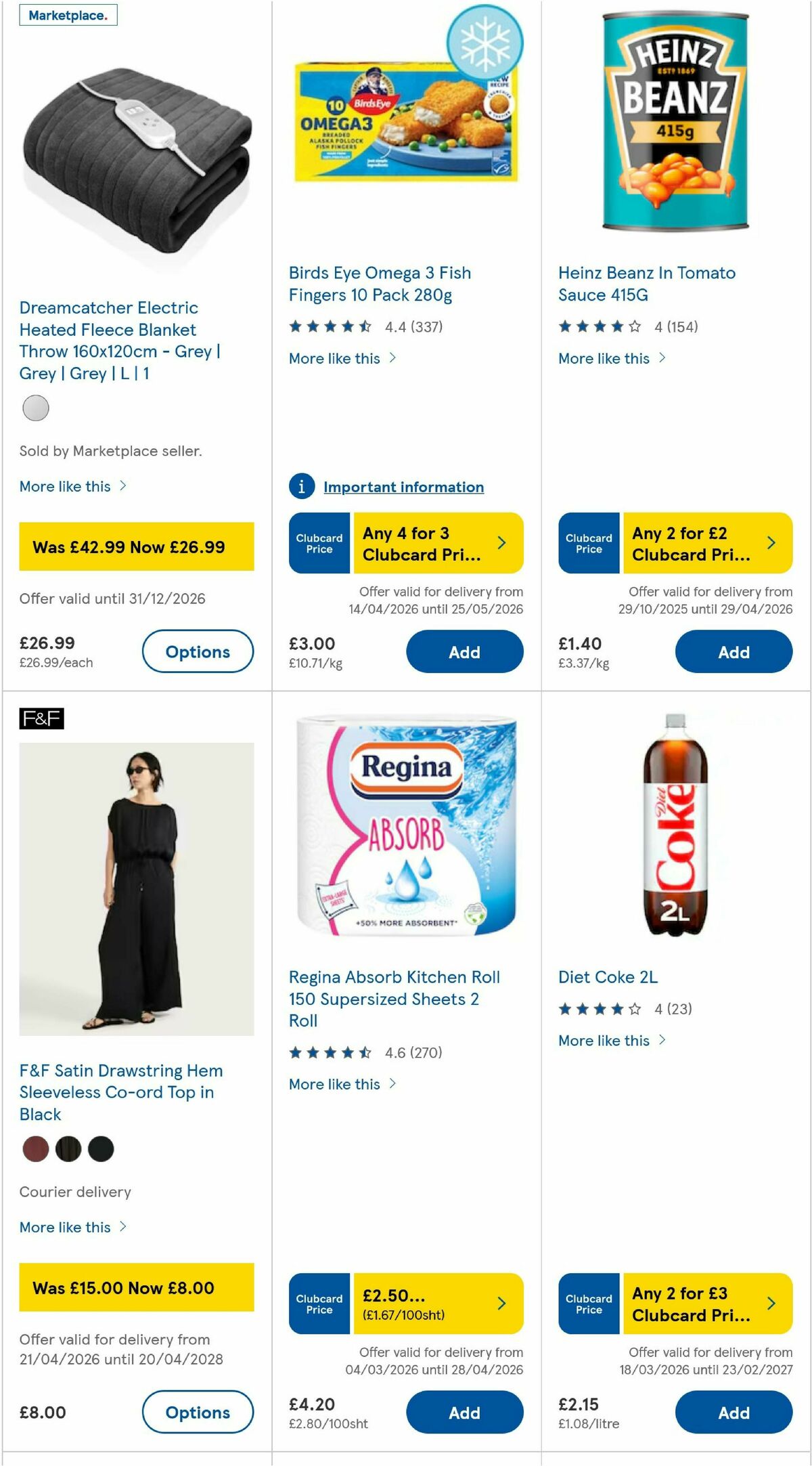 TESCO Offers from 23 April