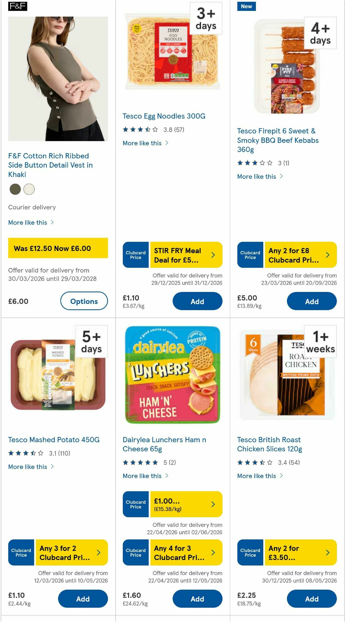 TESCO Offers from 23 April