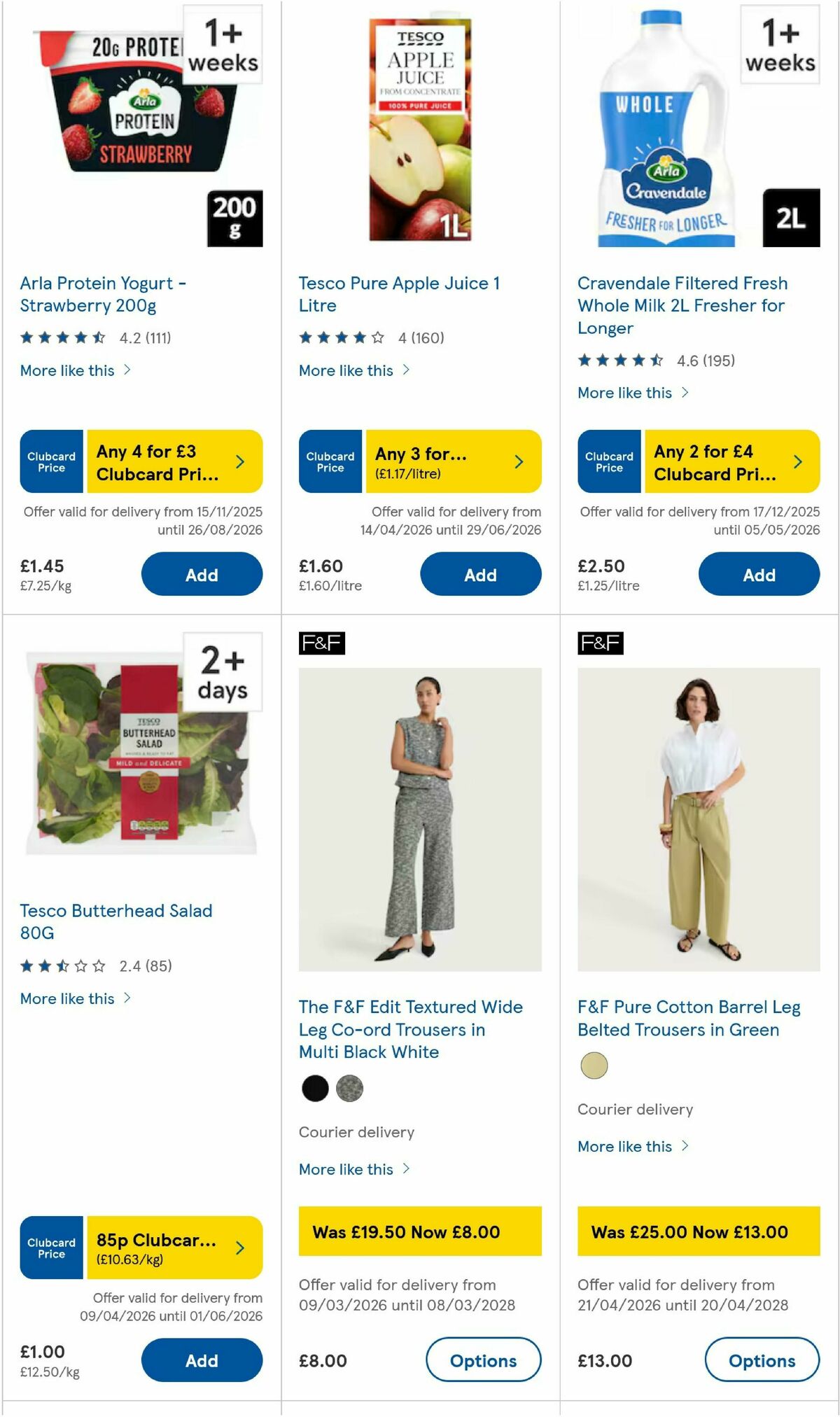 TESCO Offers from 23 April