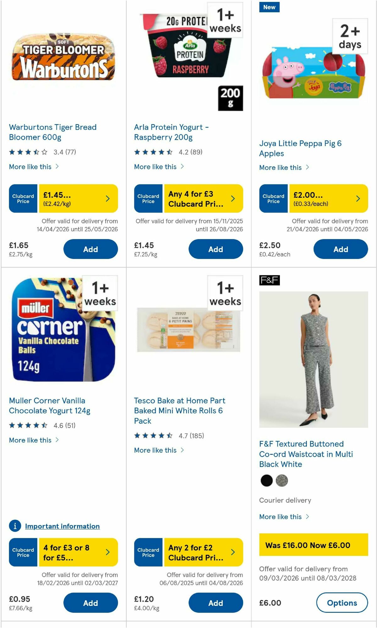 TESCO Offers from 23 April
