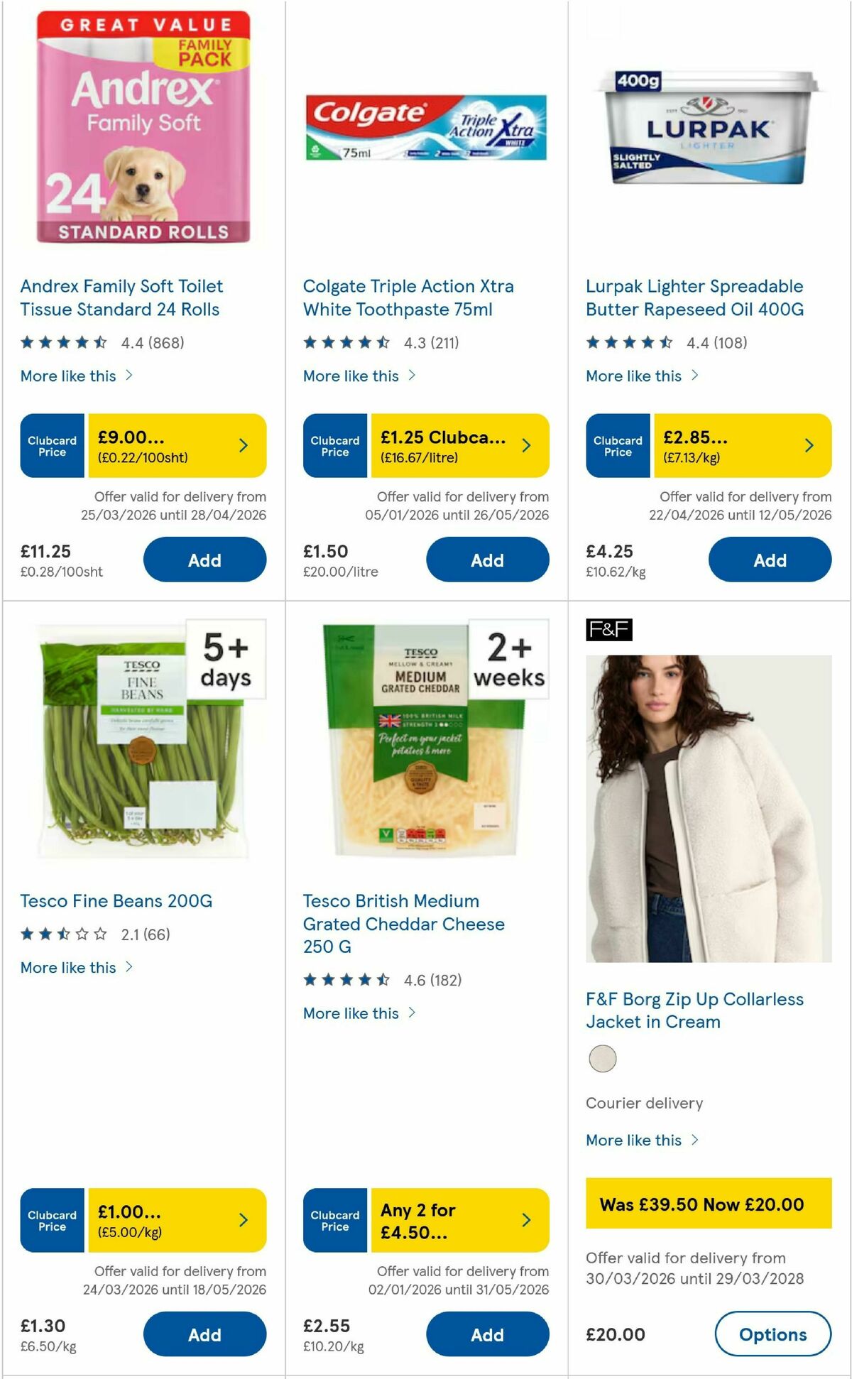 TESCO Offers from 23 April