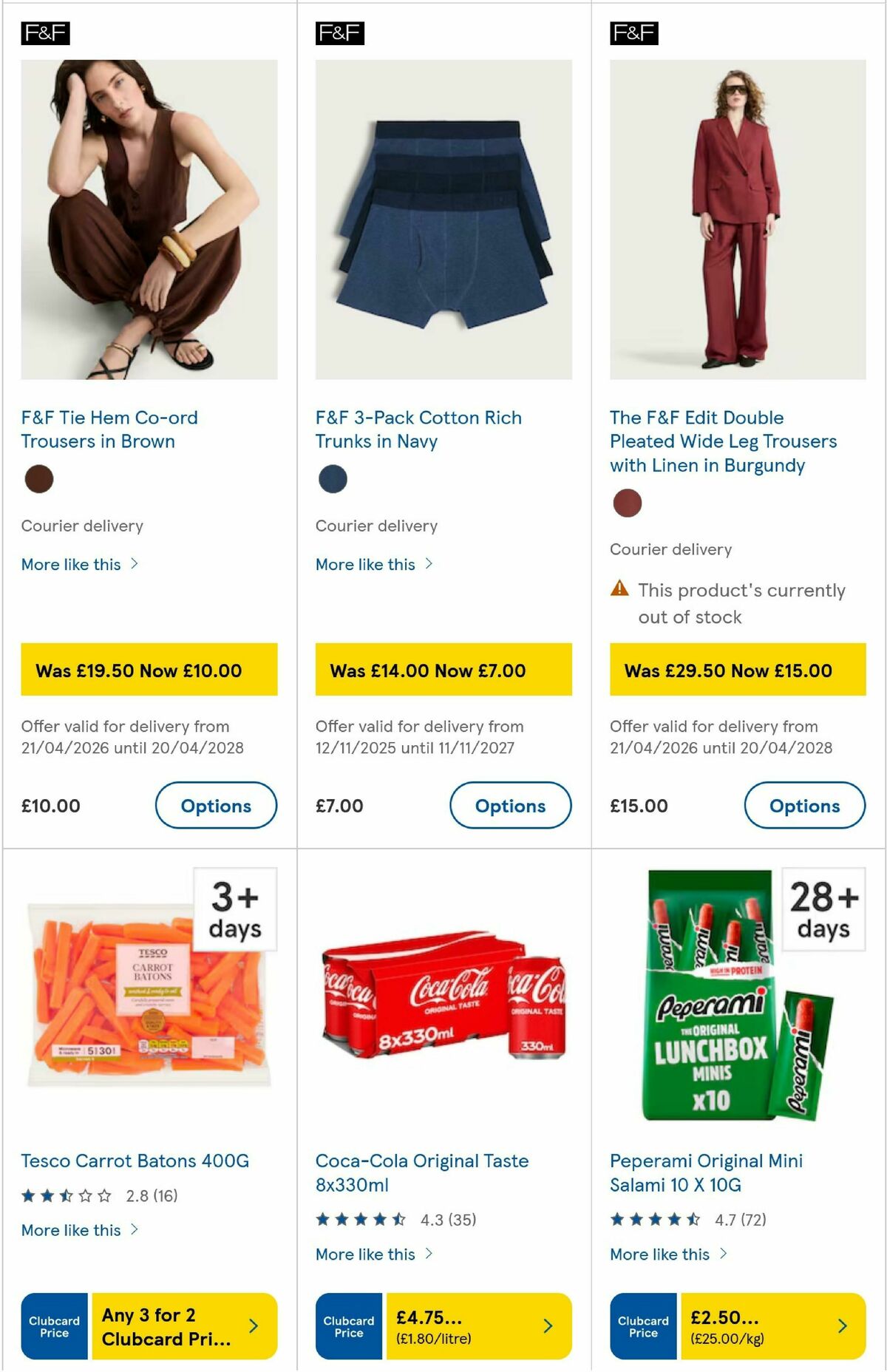 TESCO Offers from 23 April