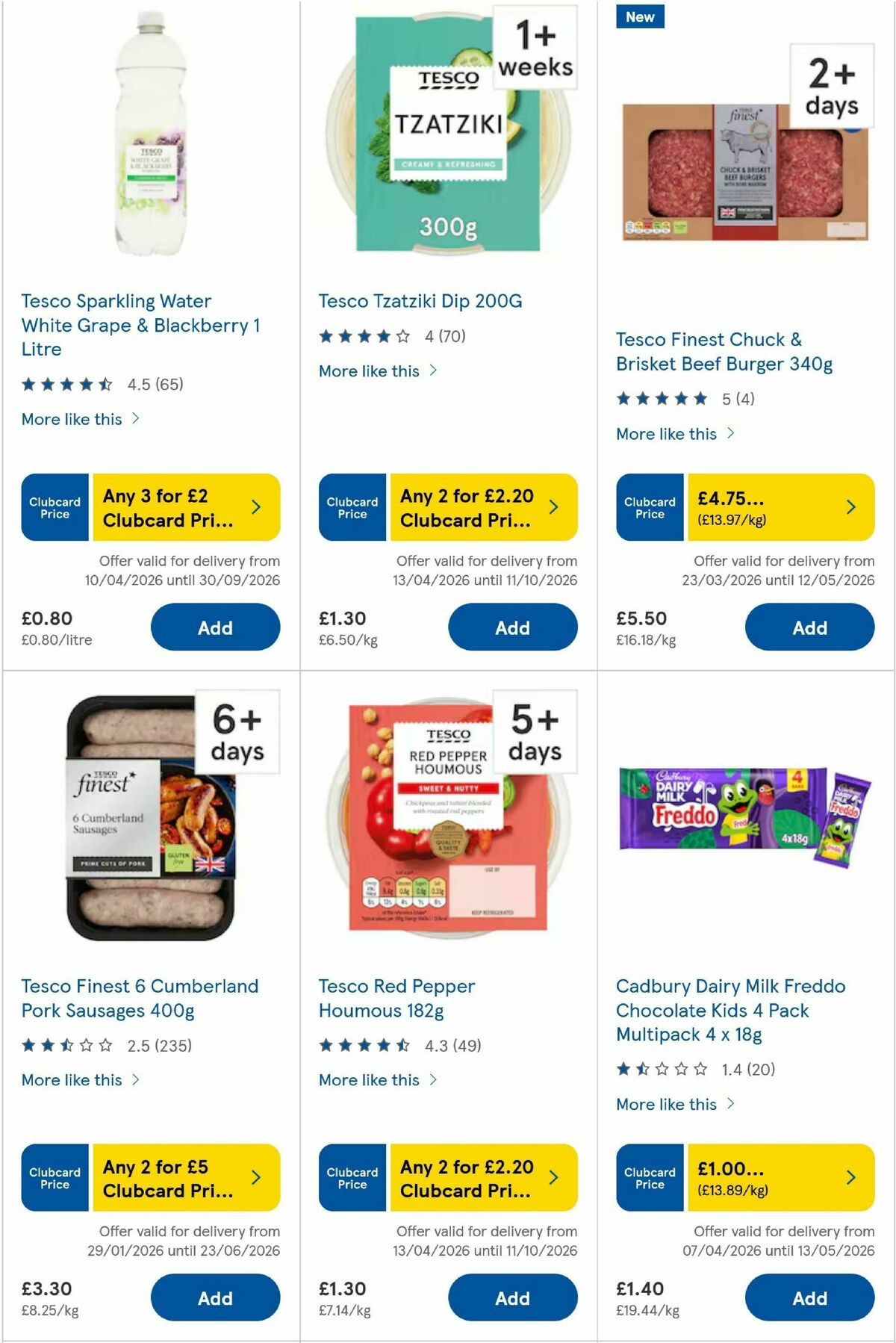 TESCO Offers from 23 April