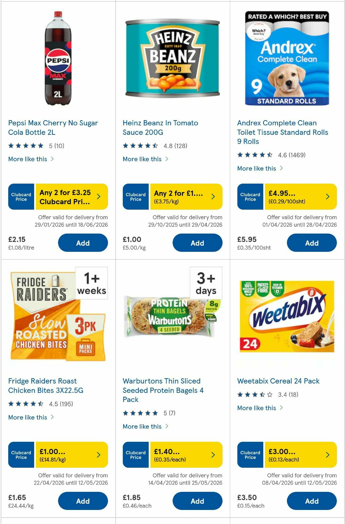TESCO Offers from 23 April