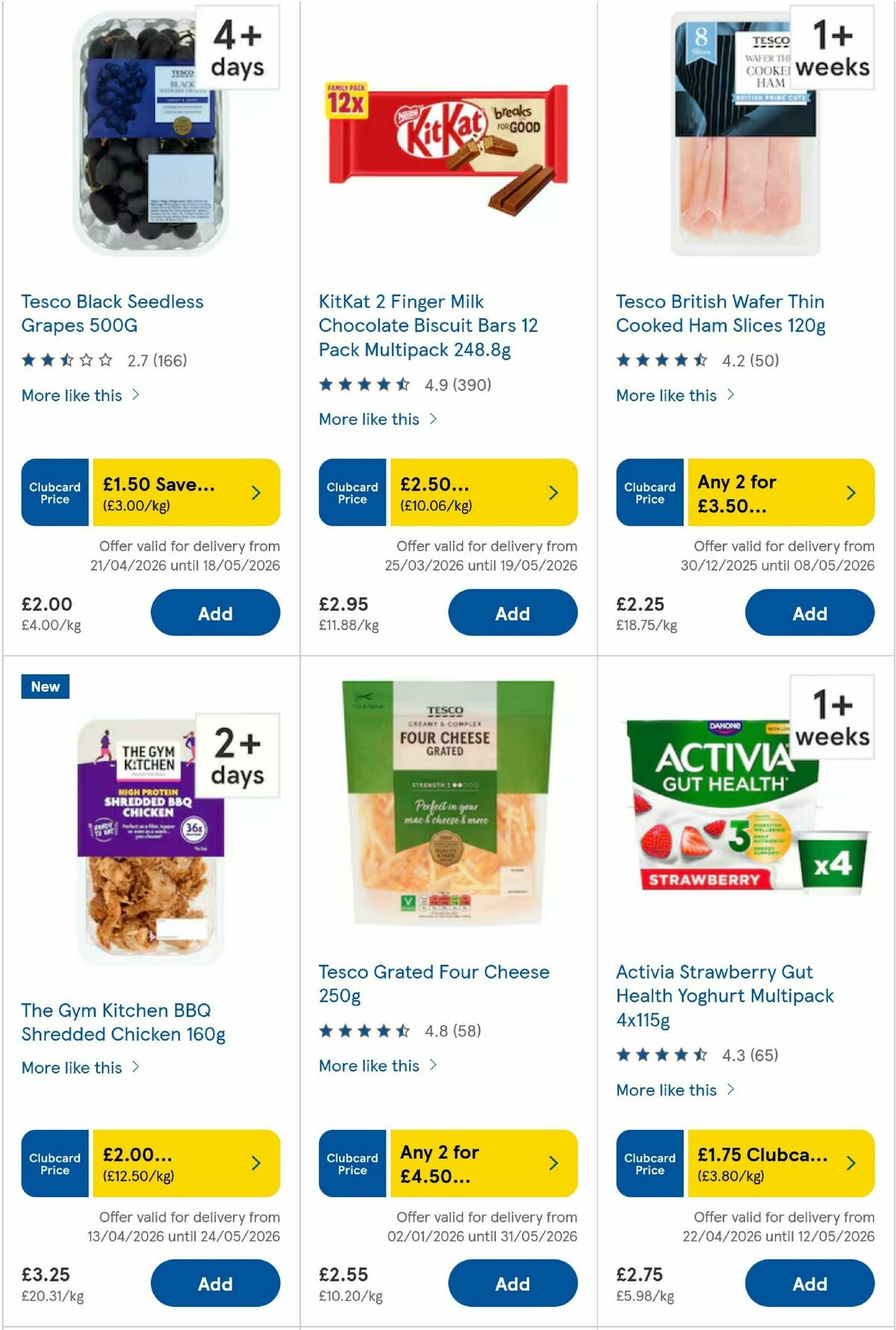 TESCO Offers from 23 April