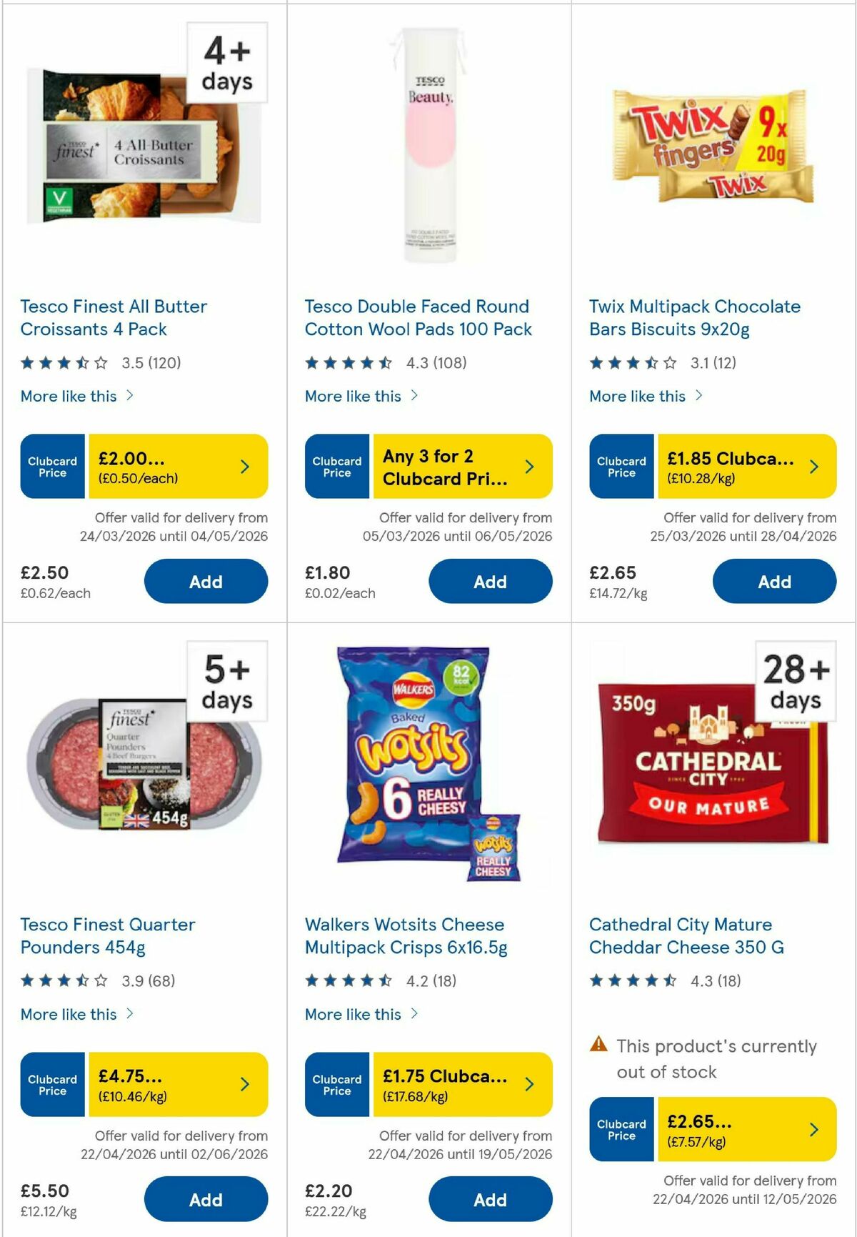 TESCO Offers from 23 April