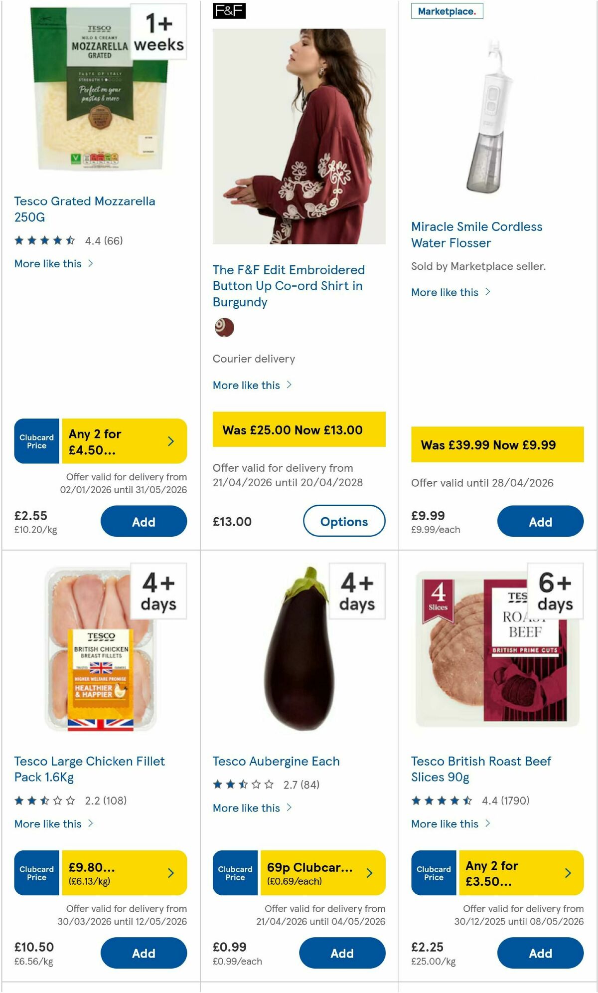 TESCO Offers from 23 April