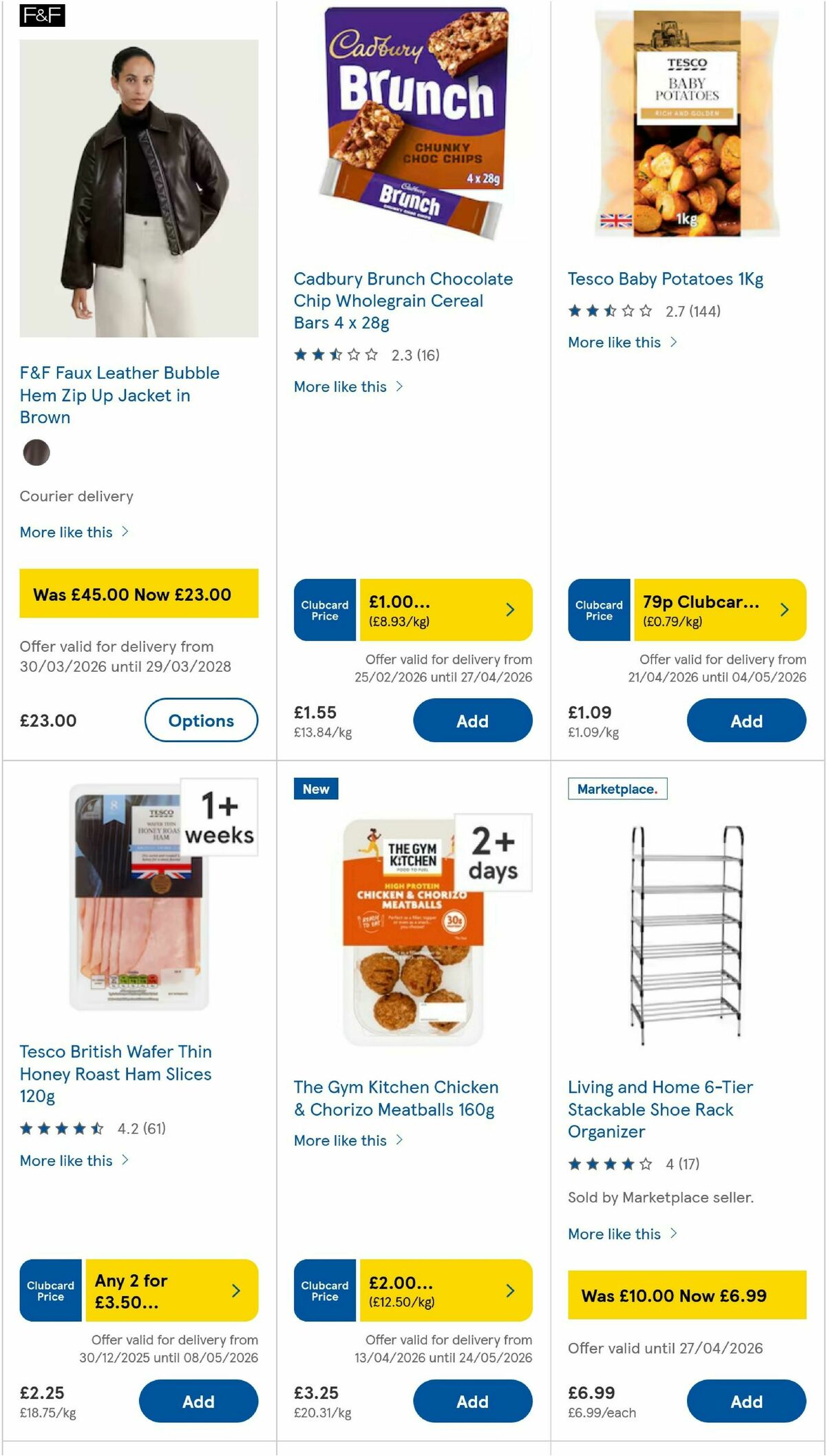 TESCO Offers from 23 April