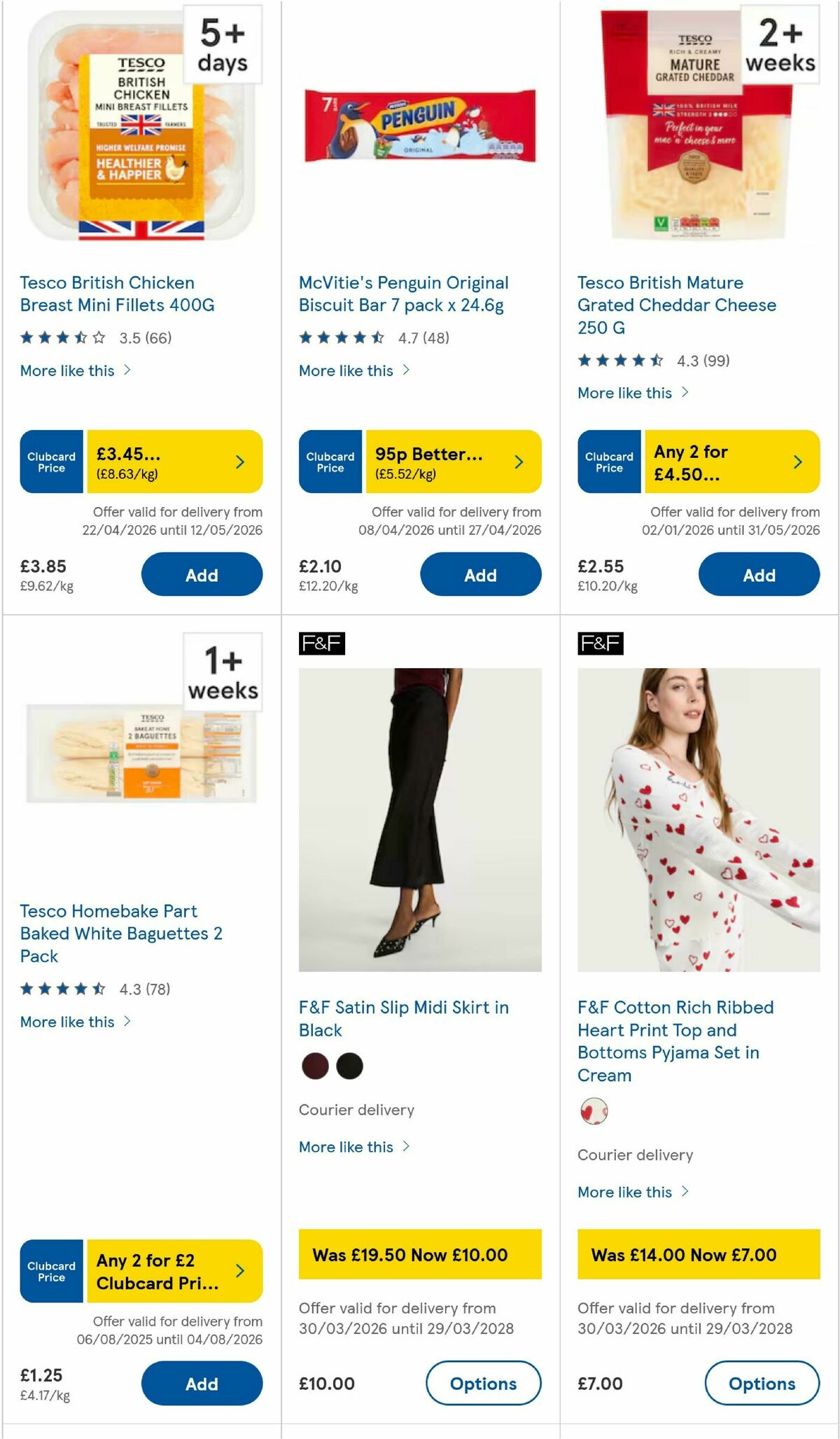 TESCO Offers from 23 April