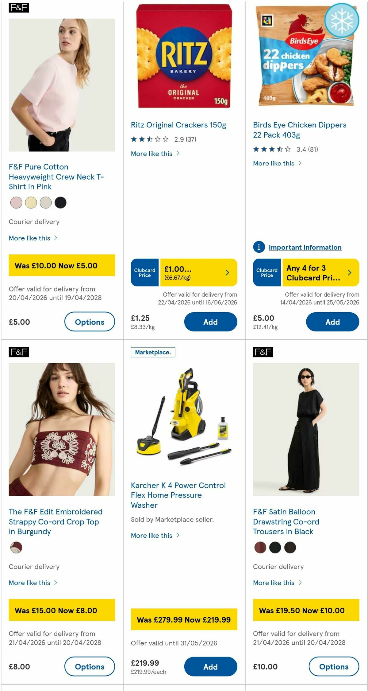 TESCO Offers from 23 April