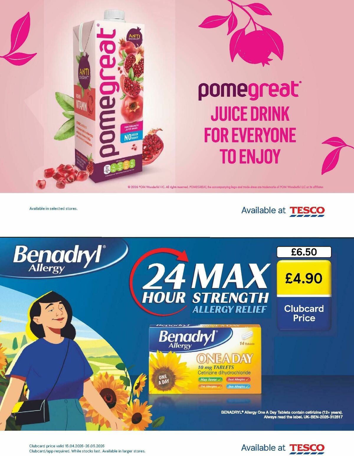 TESCO Magazine May Offers from 1 May