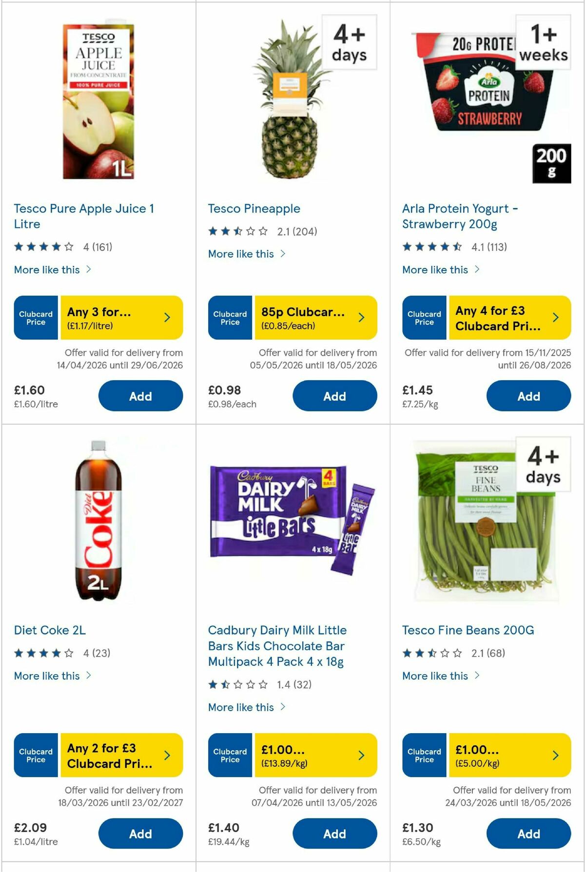 TESCO Offers from 7 May