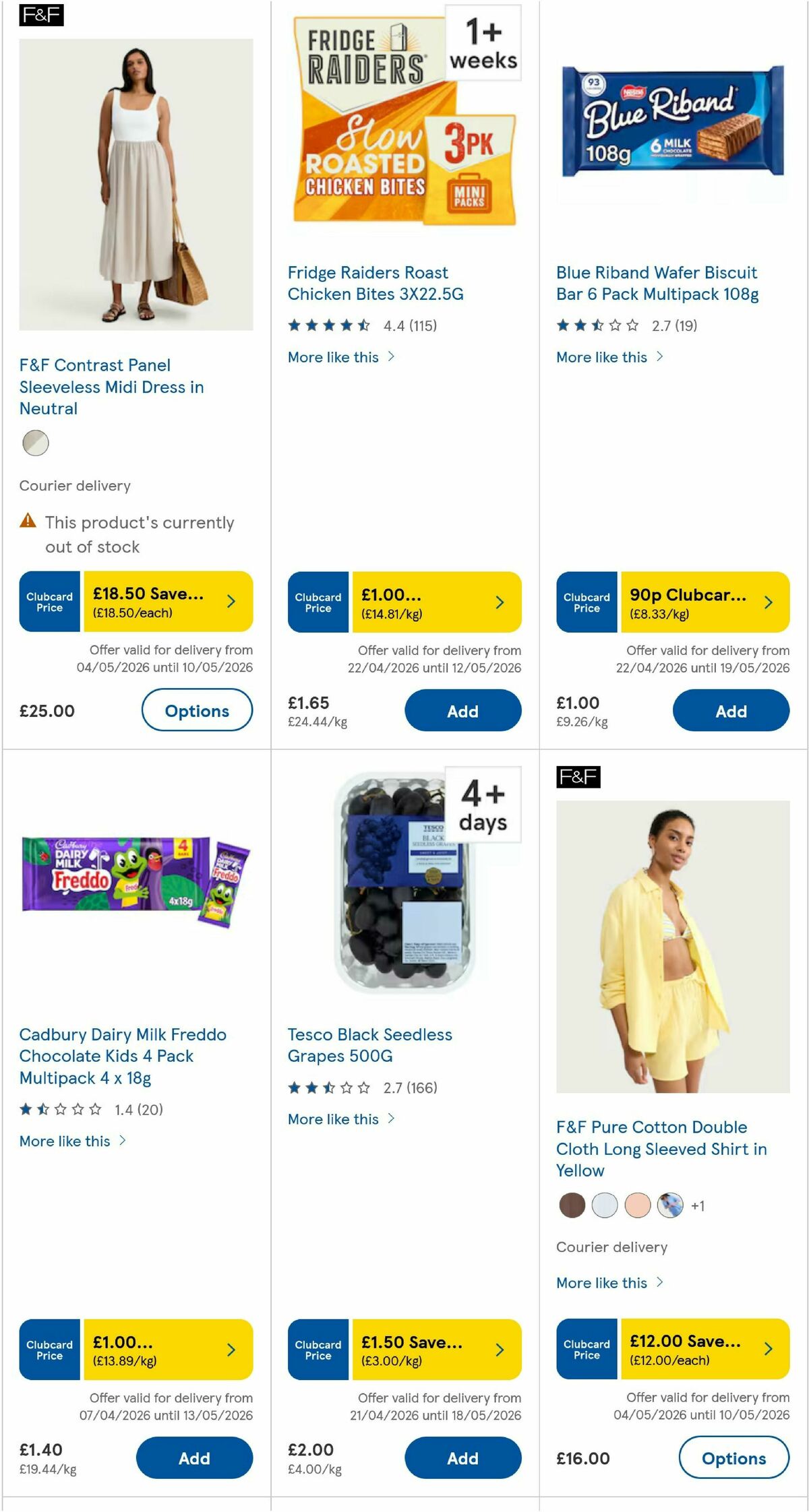 TESCO Offers from 7 May