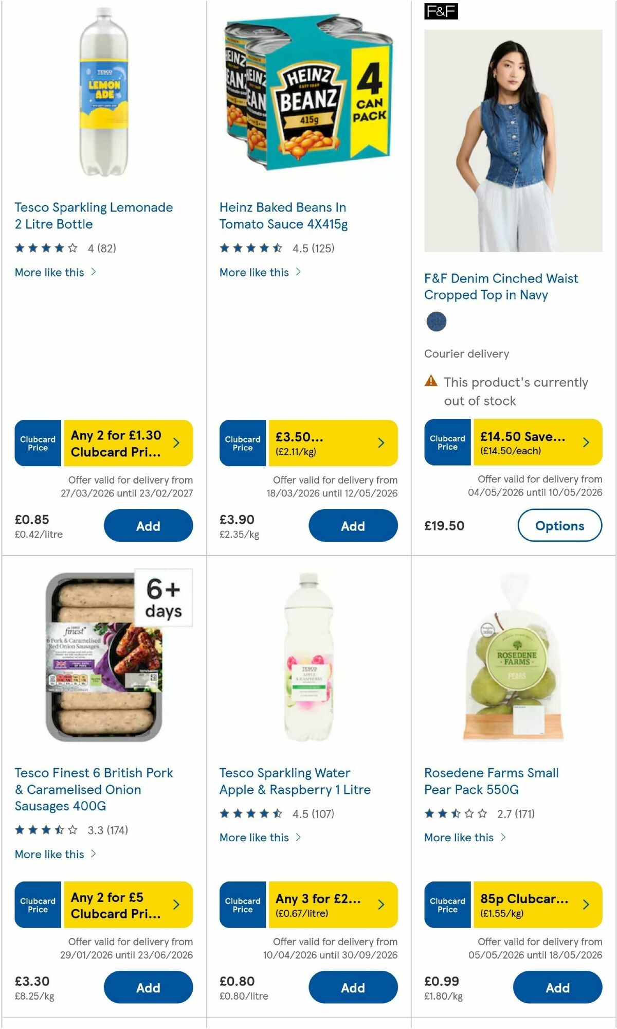 TESCO Offers from 7 May