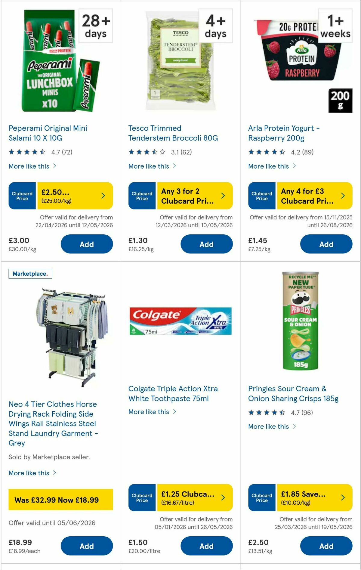 TESCO Offers from 7 May
