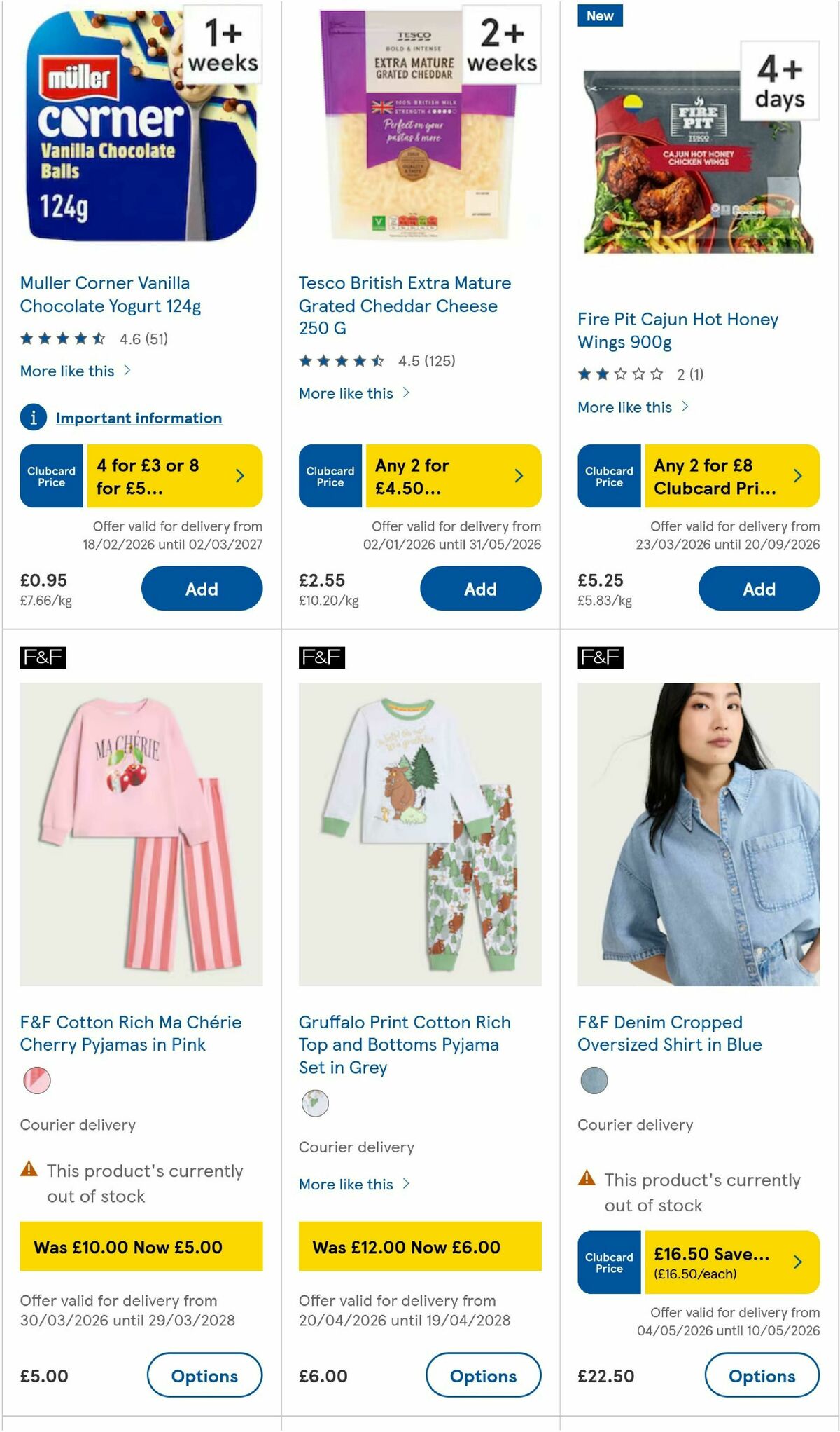 TESCO Offers from 7 May