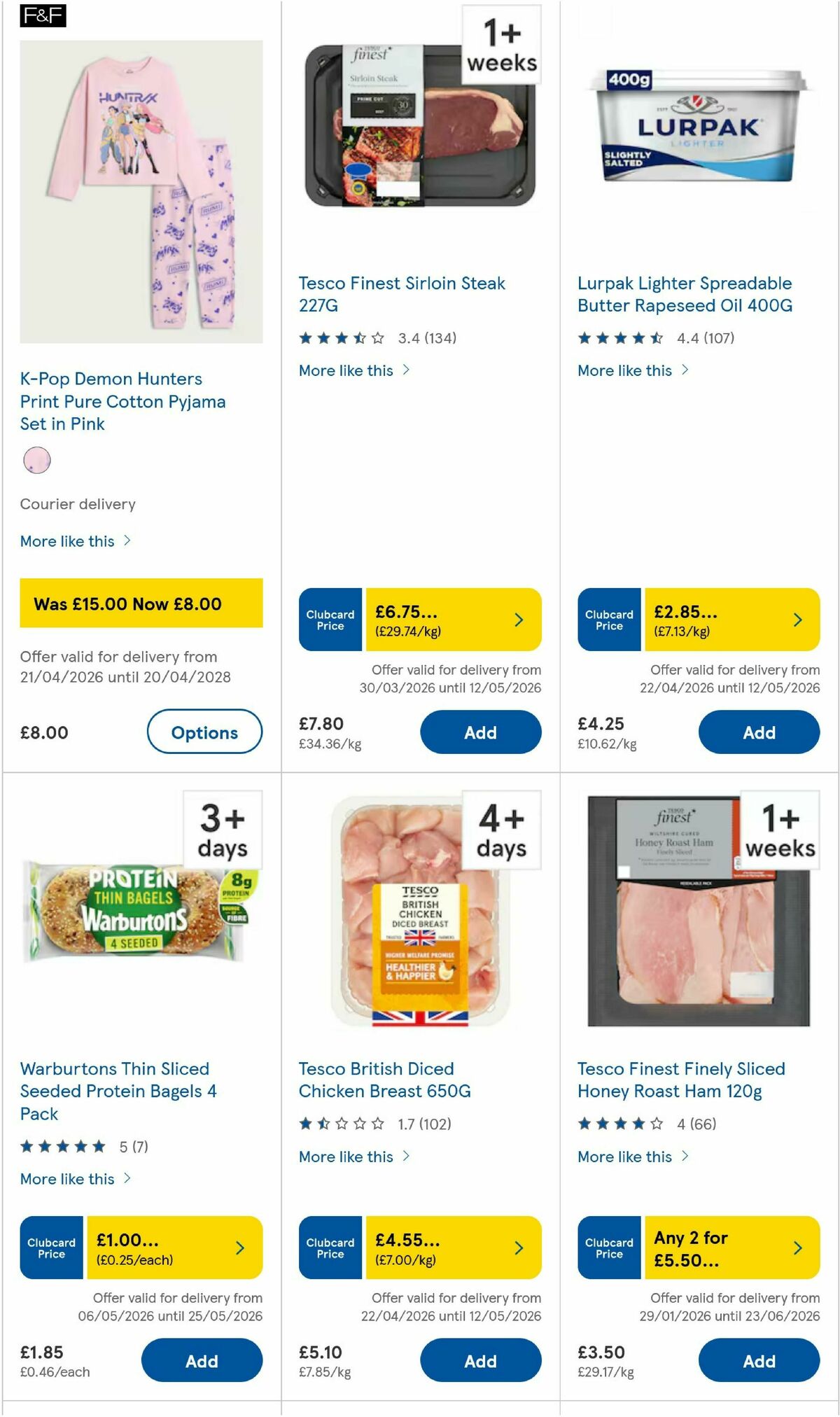 TESCO Offers from 7 May