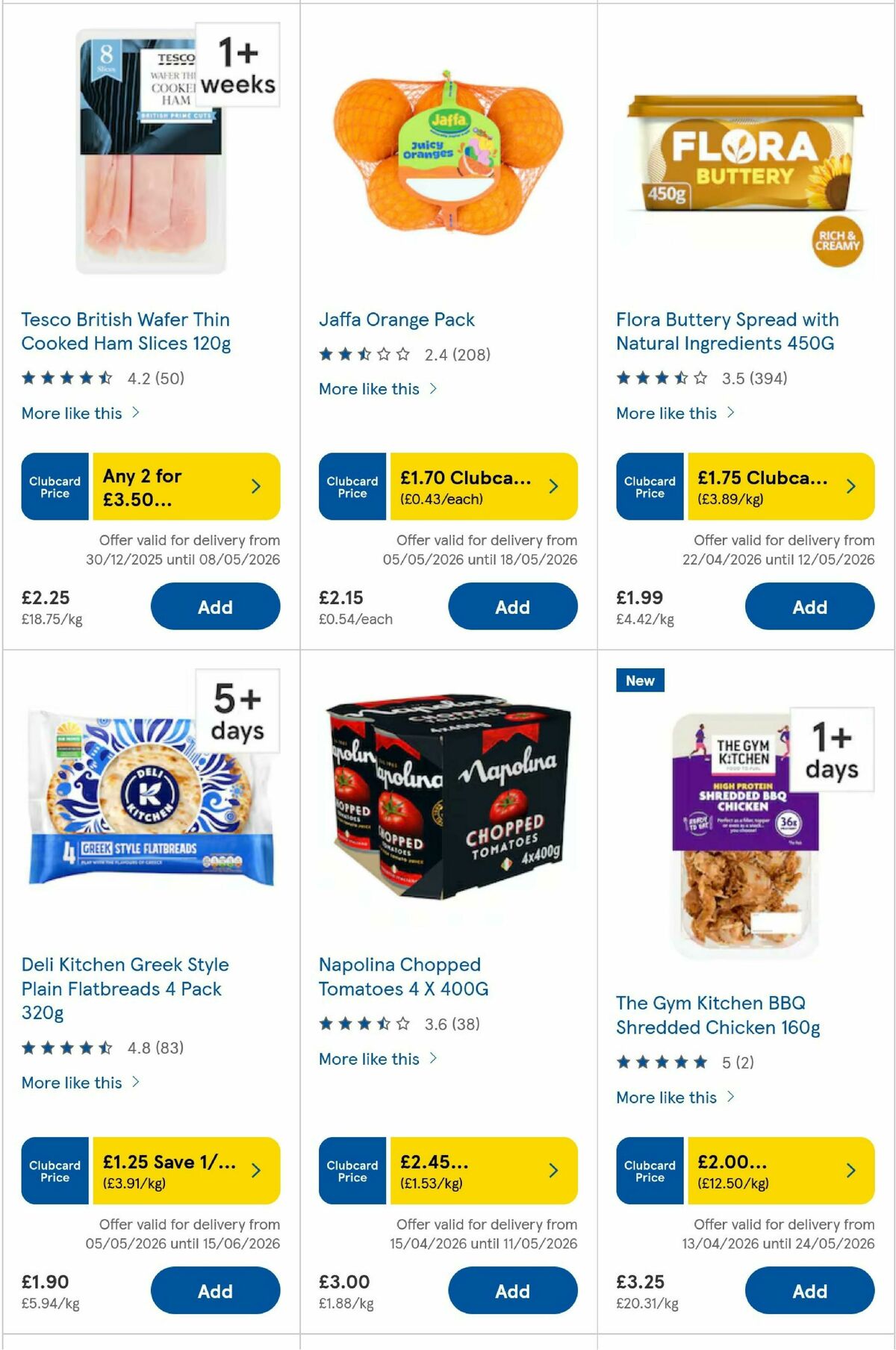 TESCO Offers from 7 May