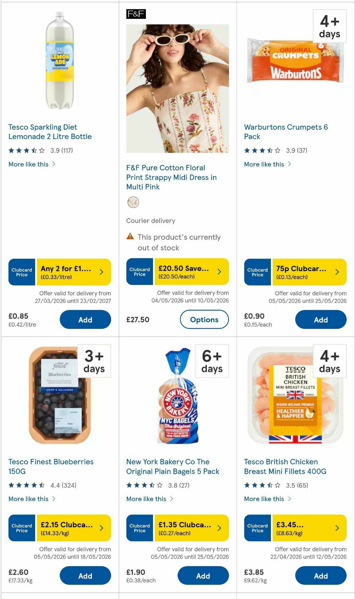 TESCO Offers from 7 May