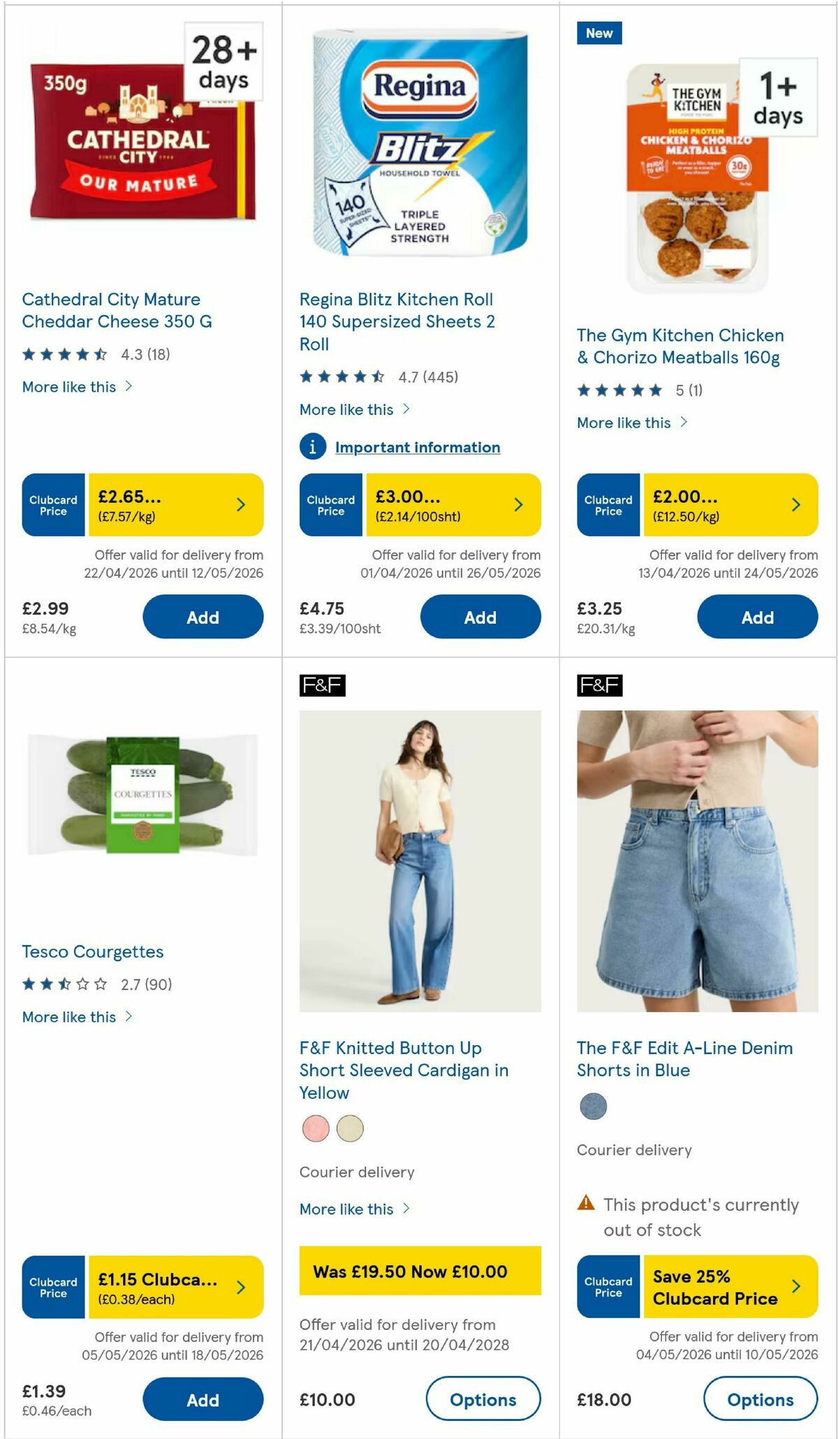 TESCO Offers from 7 May